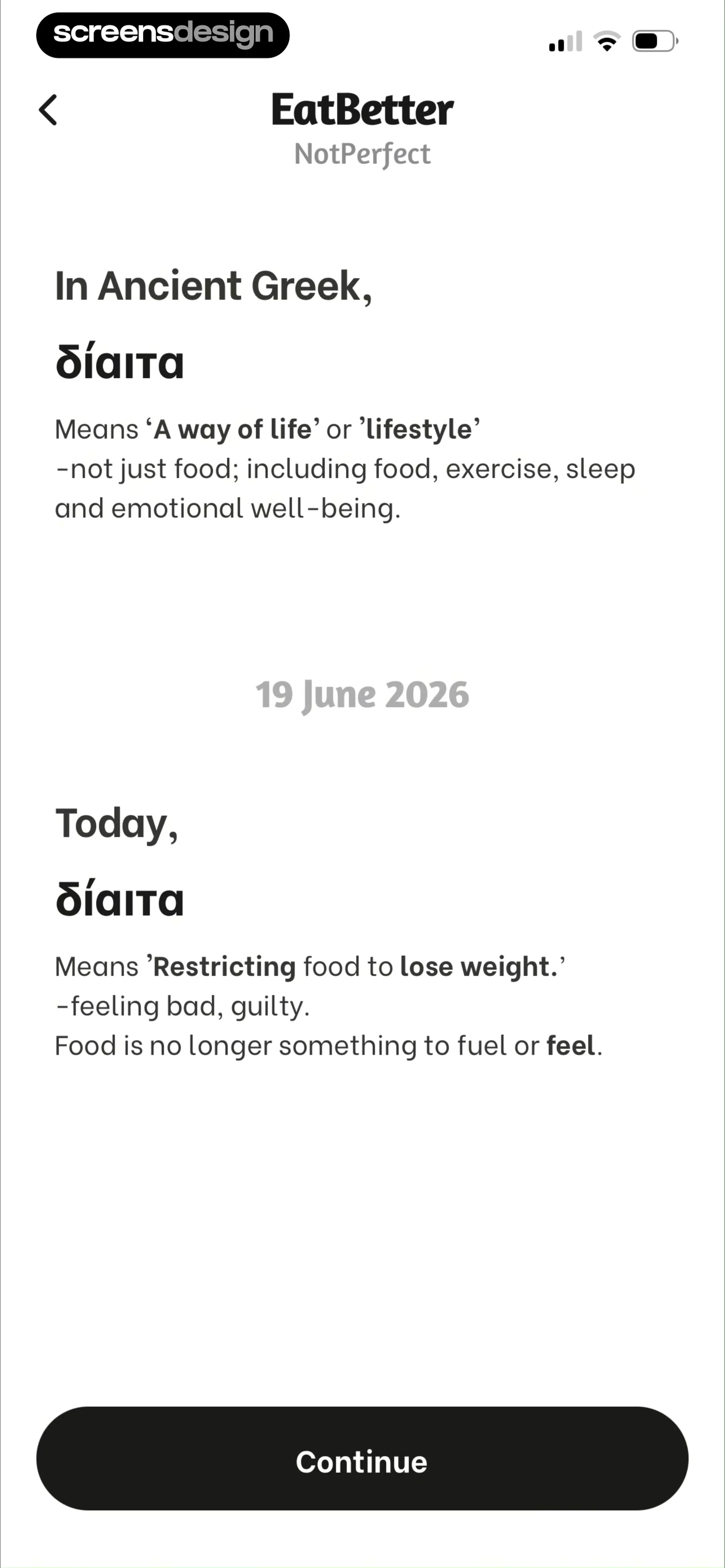 EatBetter: AI Food Journal screen 6