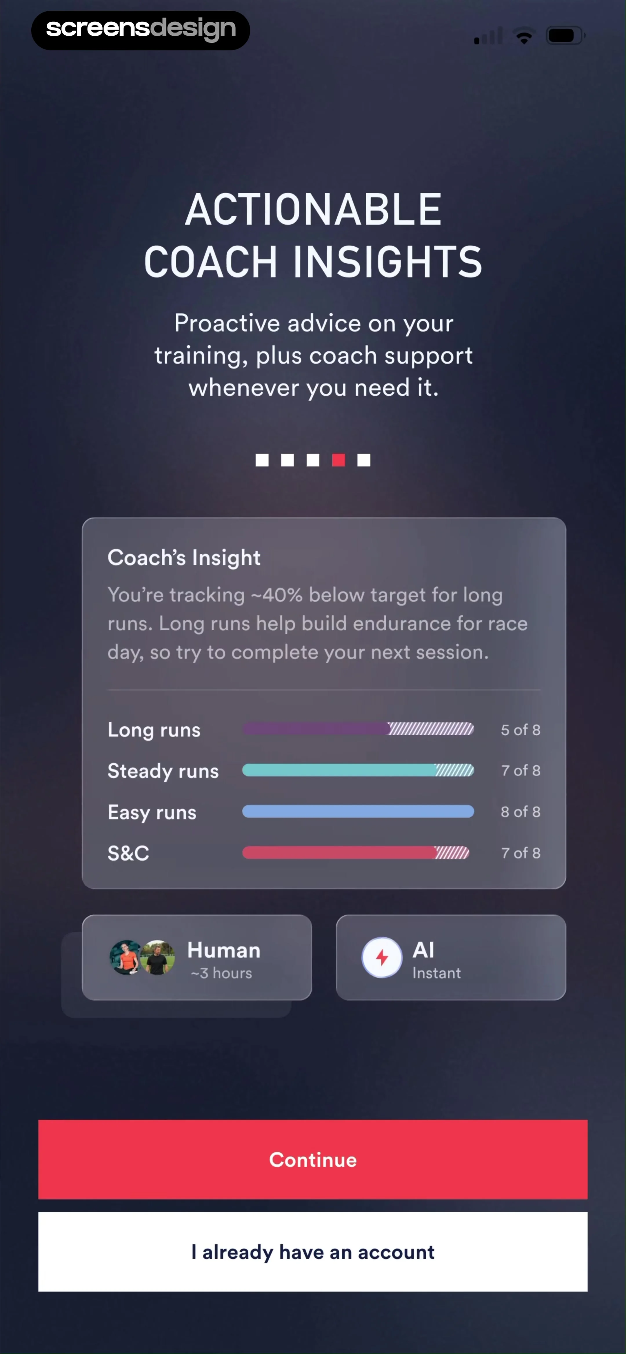 Coopah: The Run Coaching App screen 8