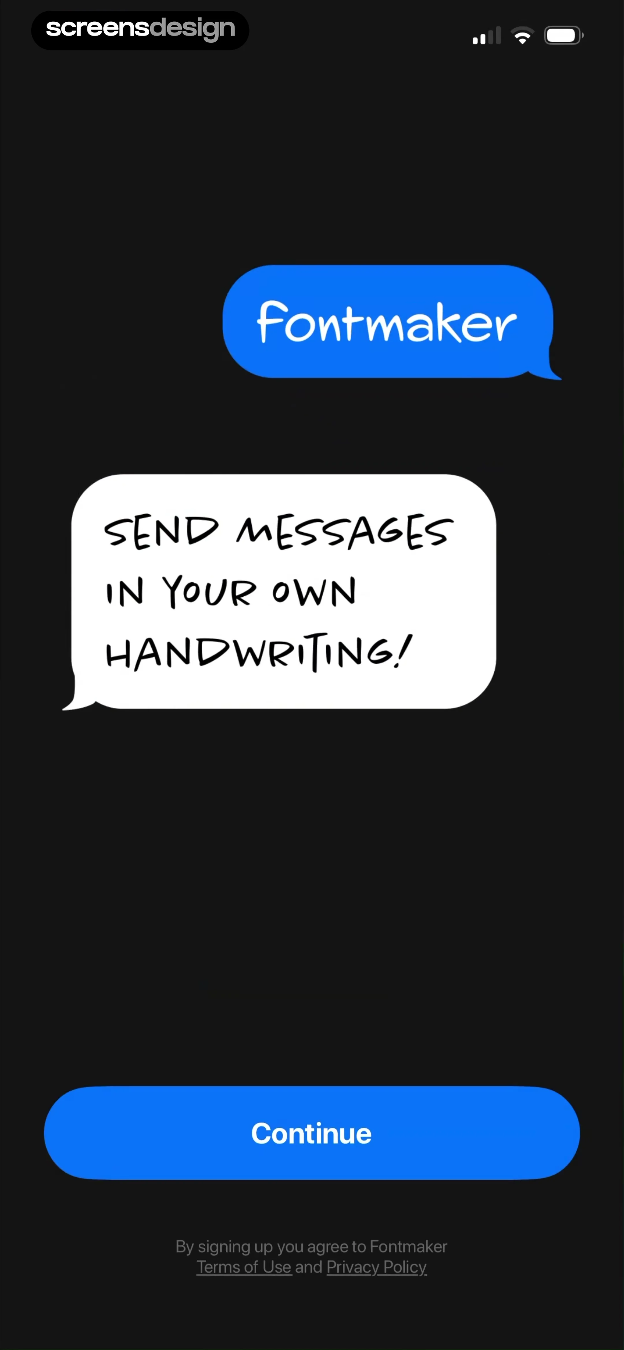 Fontmaker - Font Keyboard App screen 2