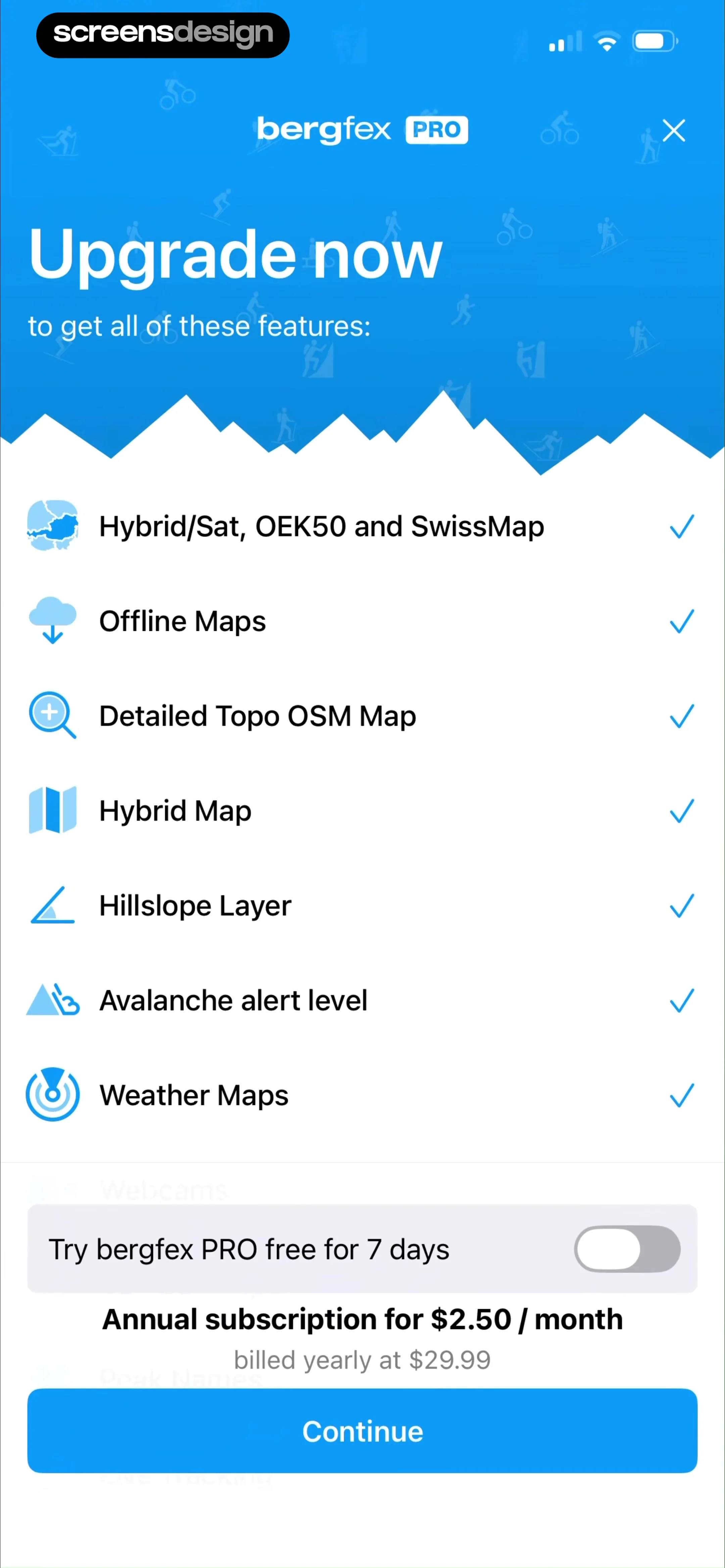 bergfex: Hiking & Tracking screen 6