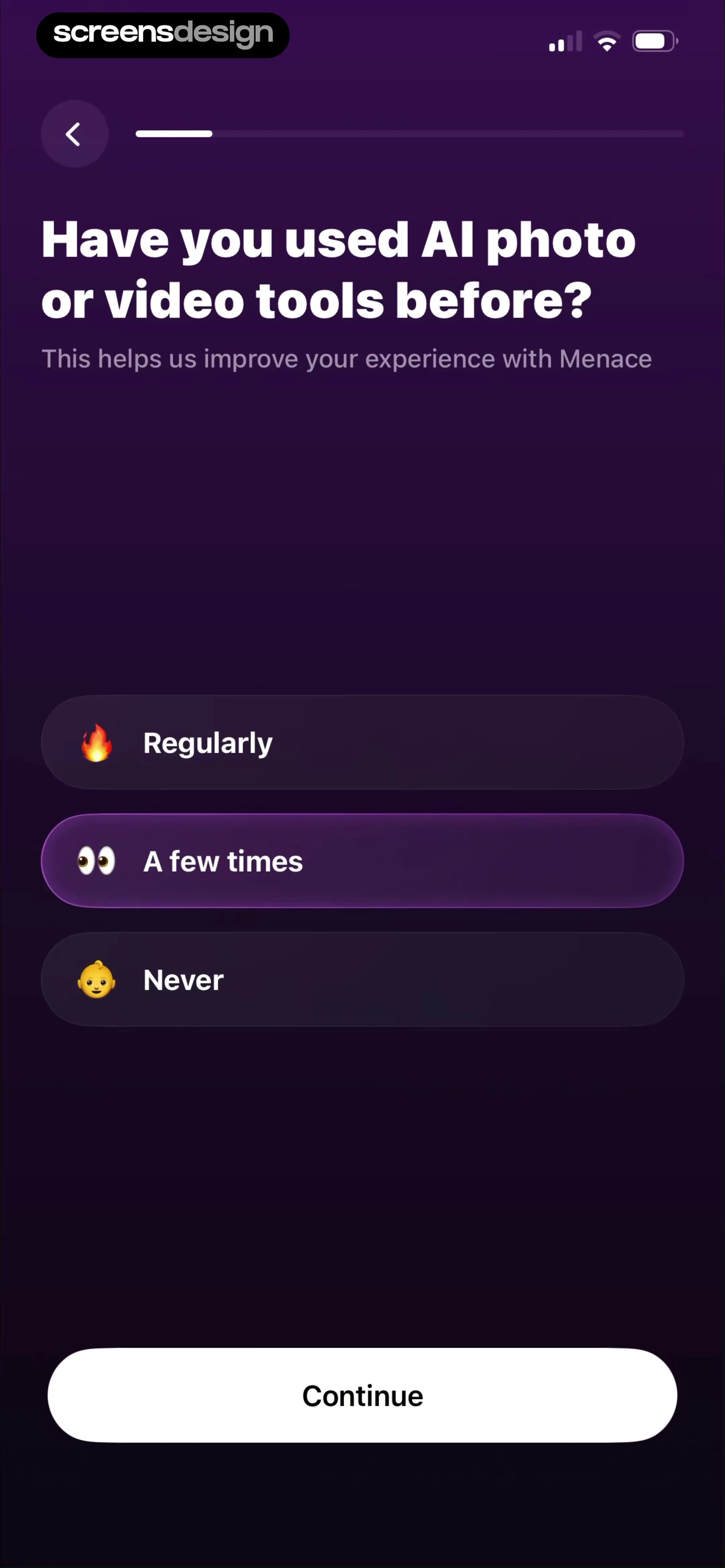 Menace: AI Photo Video Editor screen 3