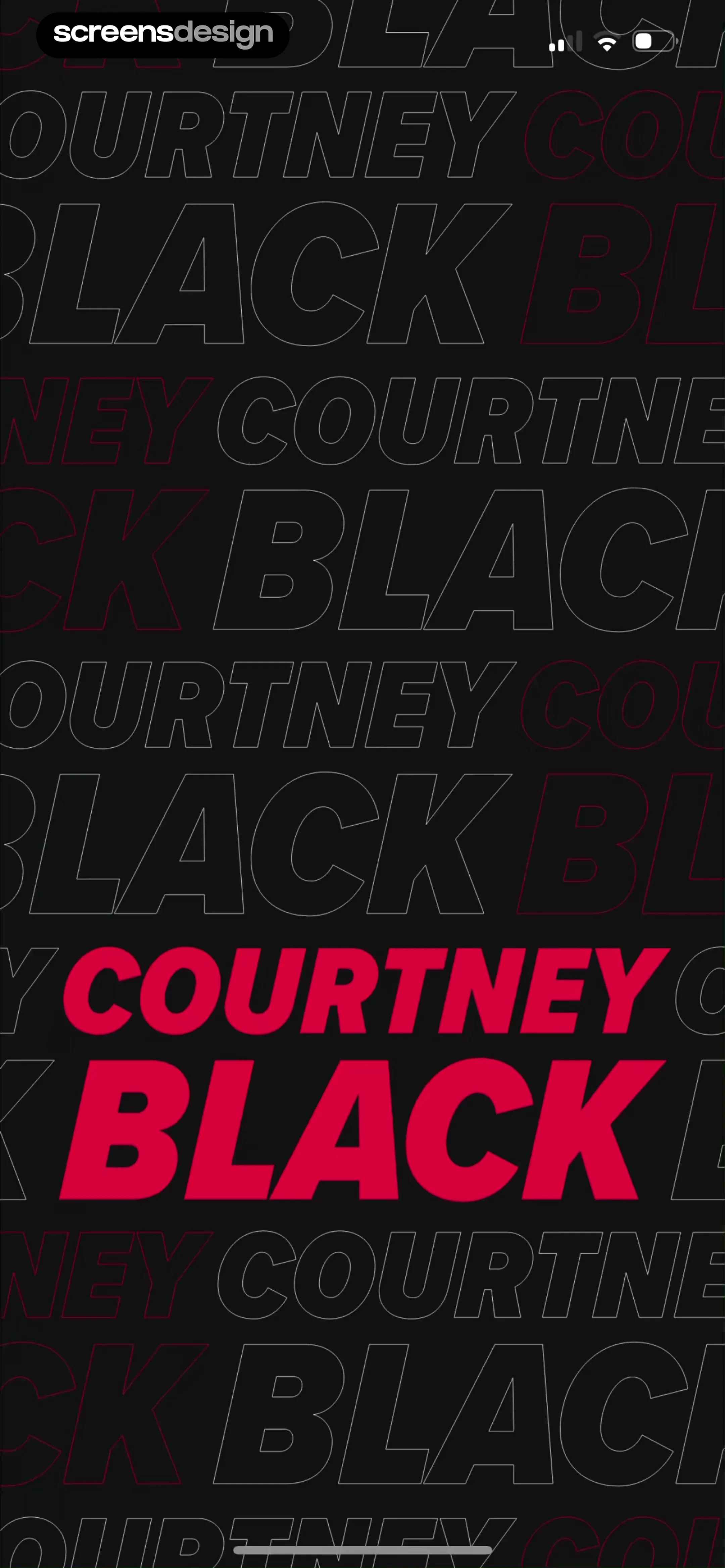 Courtney Black Fitness screen 1