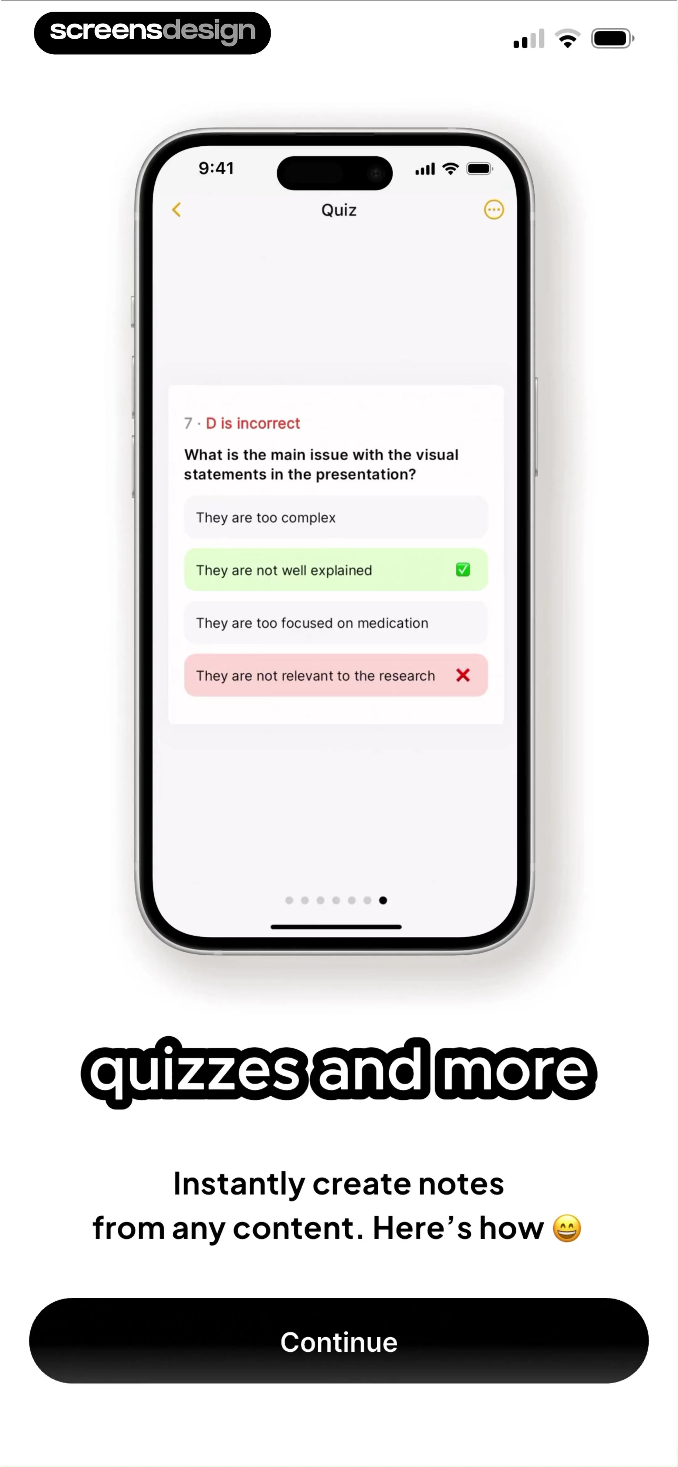 HyNote: AI Note Taker, Summary screen 4