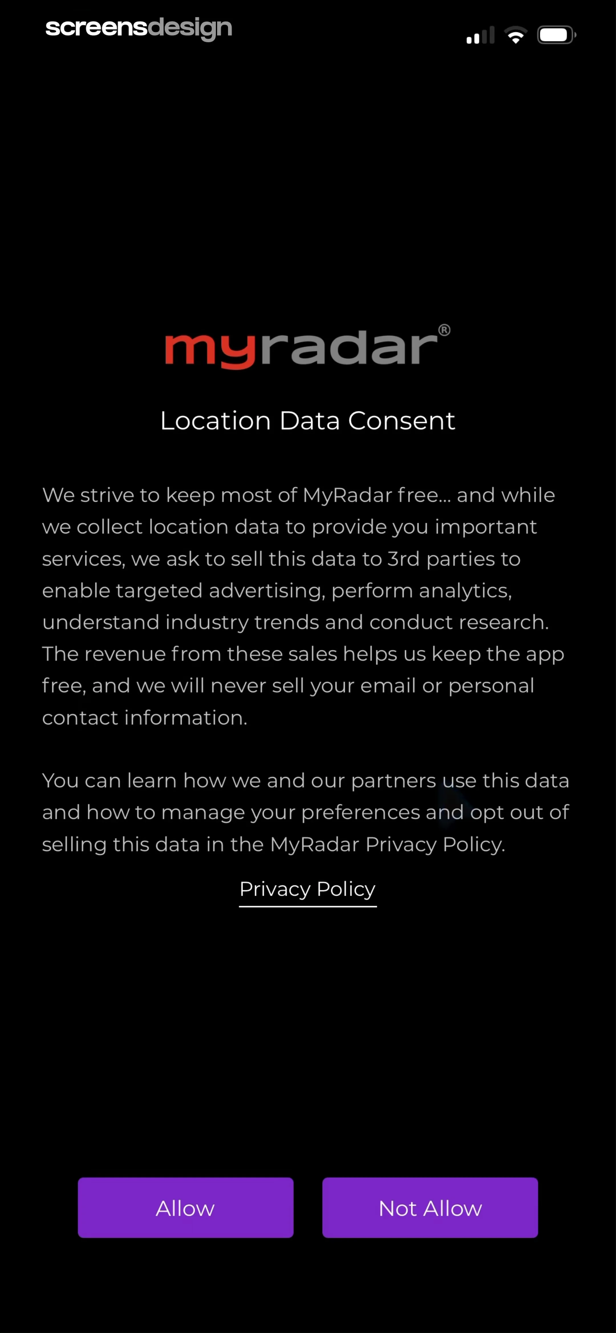 MyRadar Accurate Weather Radar screen 4