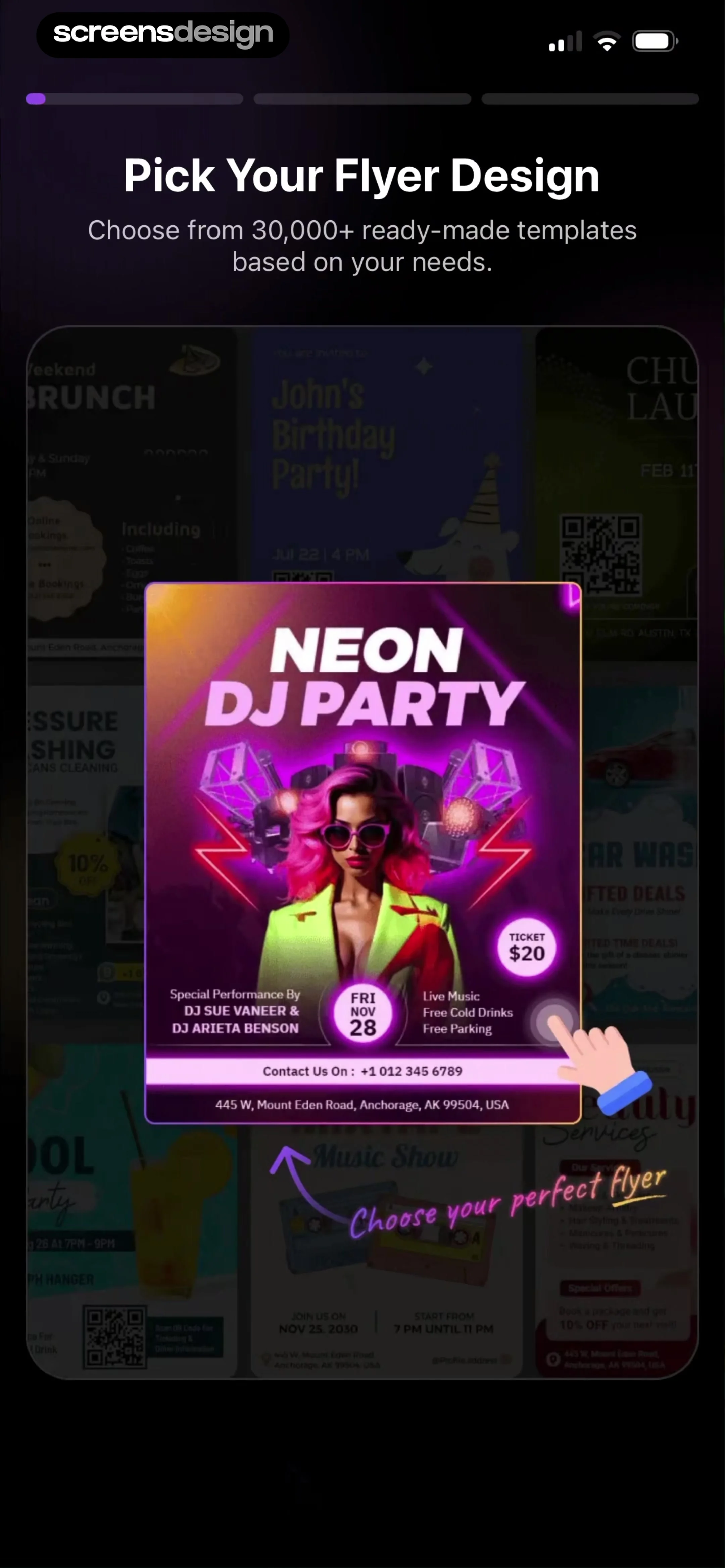 Flyer Maker + Poster Maker screen 6