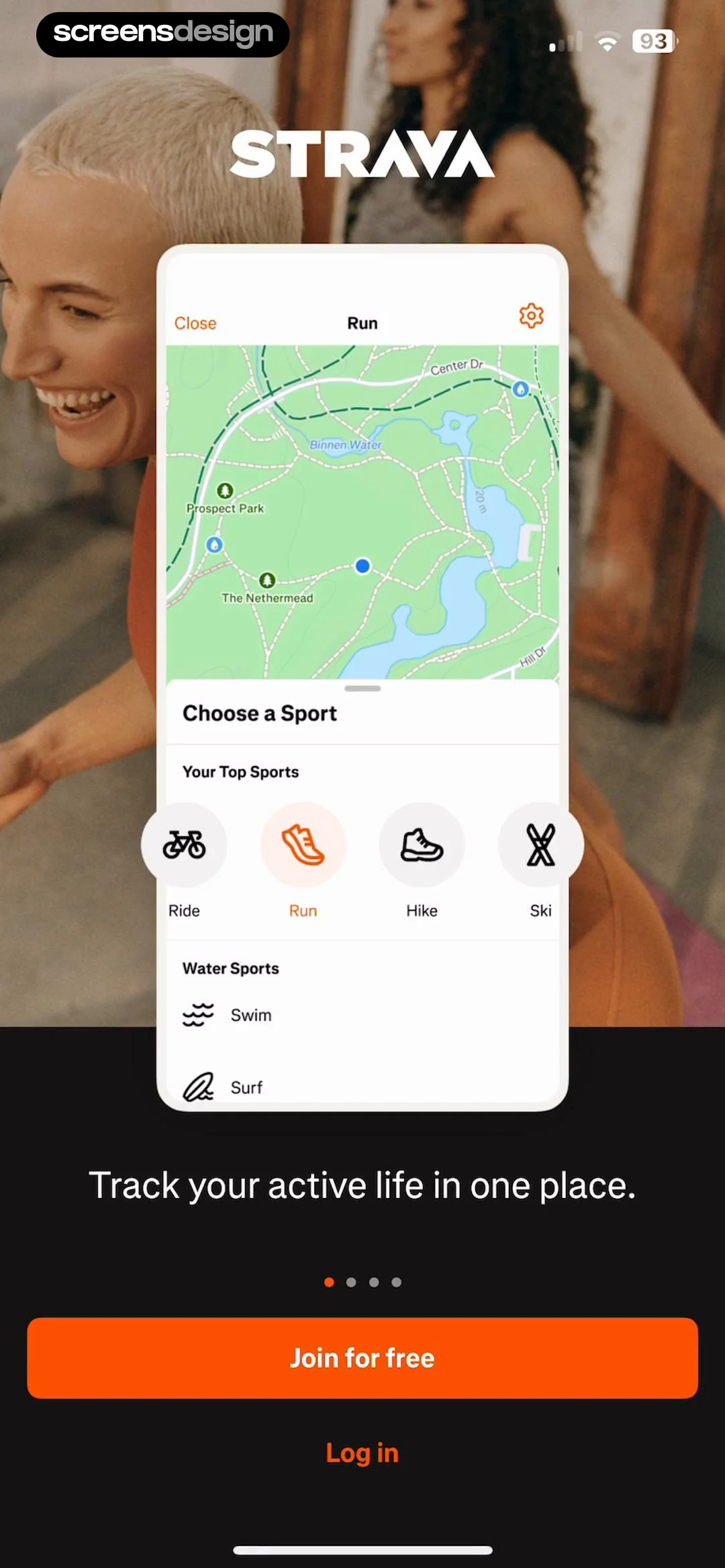 Strava: Run, Bike, Walk screen 2