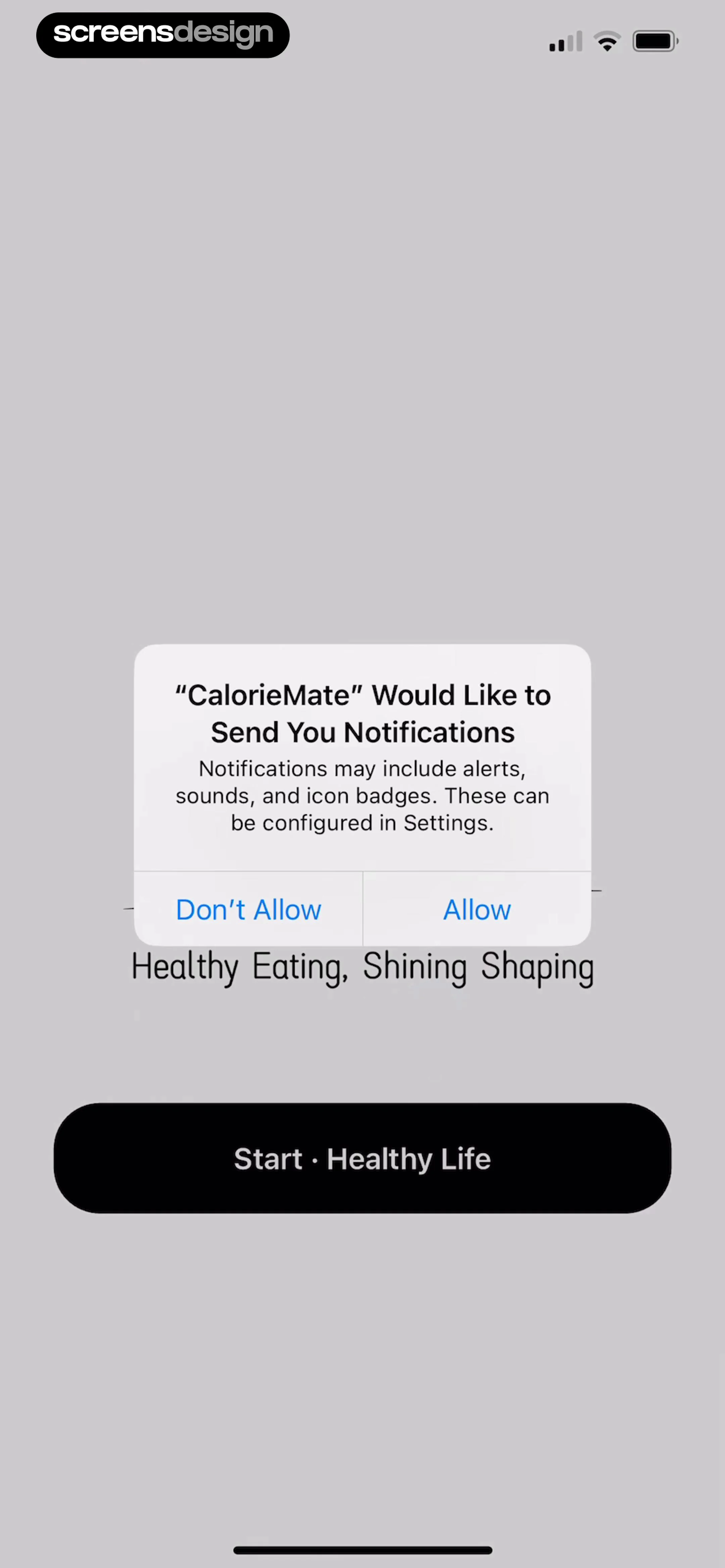 Calorie Tracker-CalorieMate screen 3