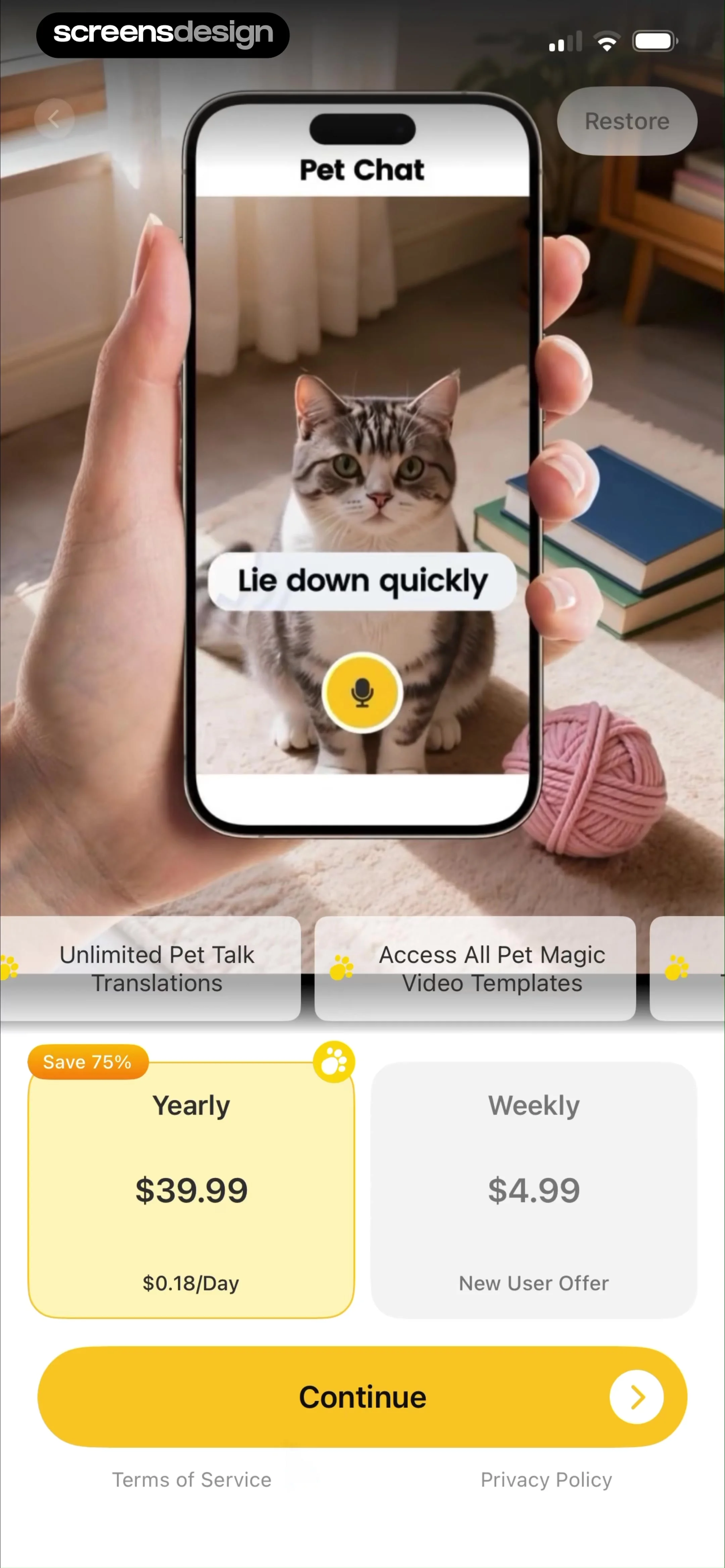 Pet Chat: Cat & Dog Translator screen 7
