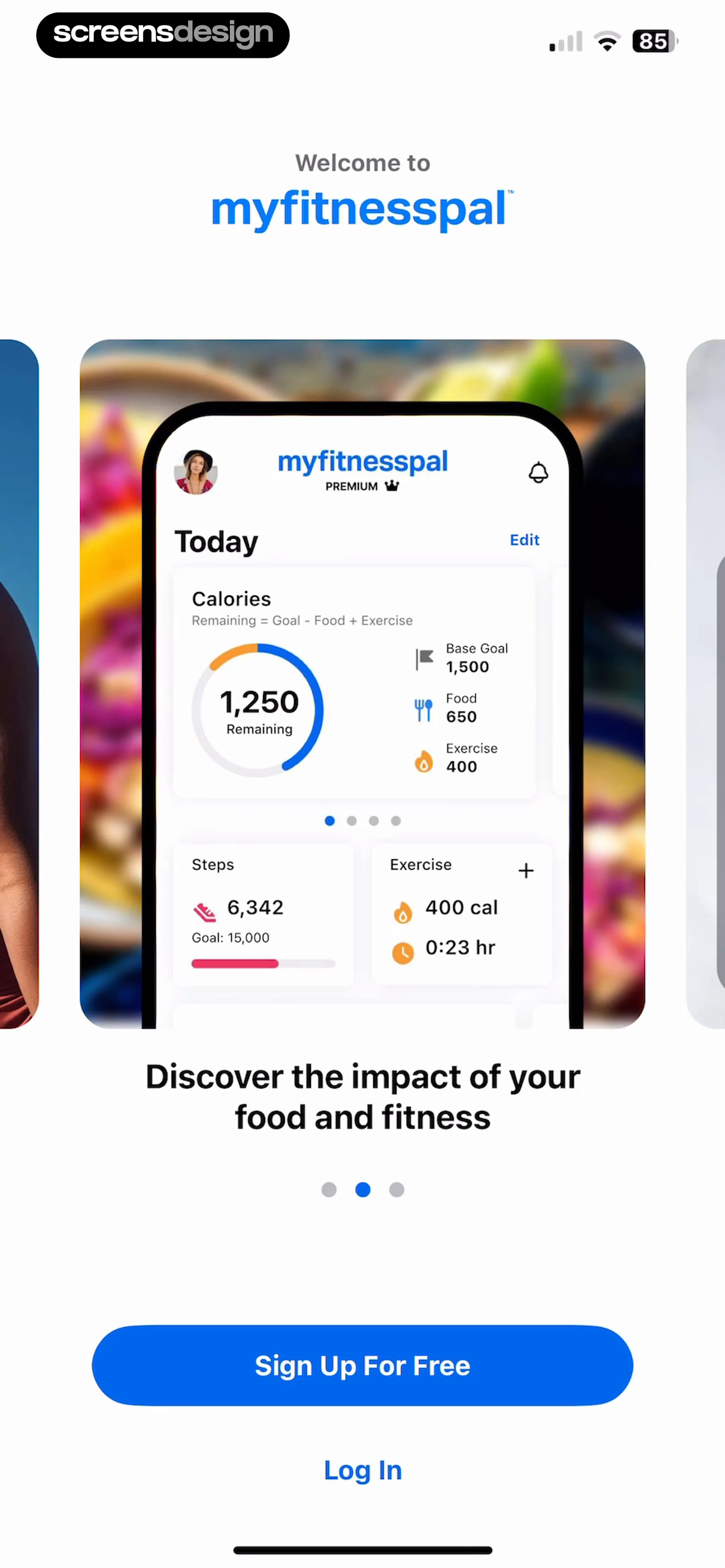 MyFitnessPal: Calorie Counter screen 3
