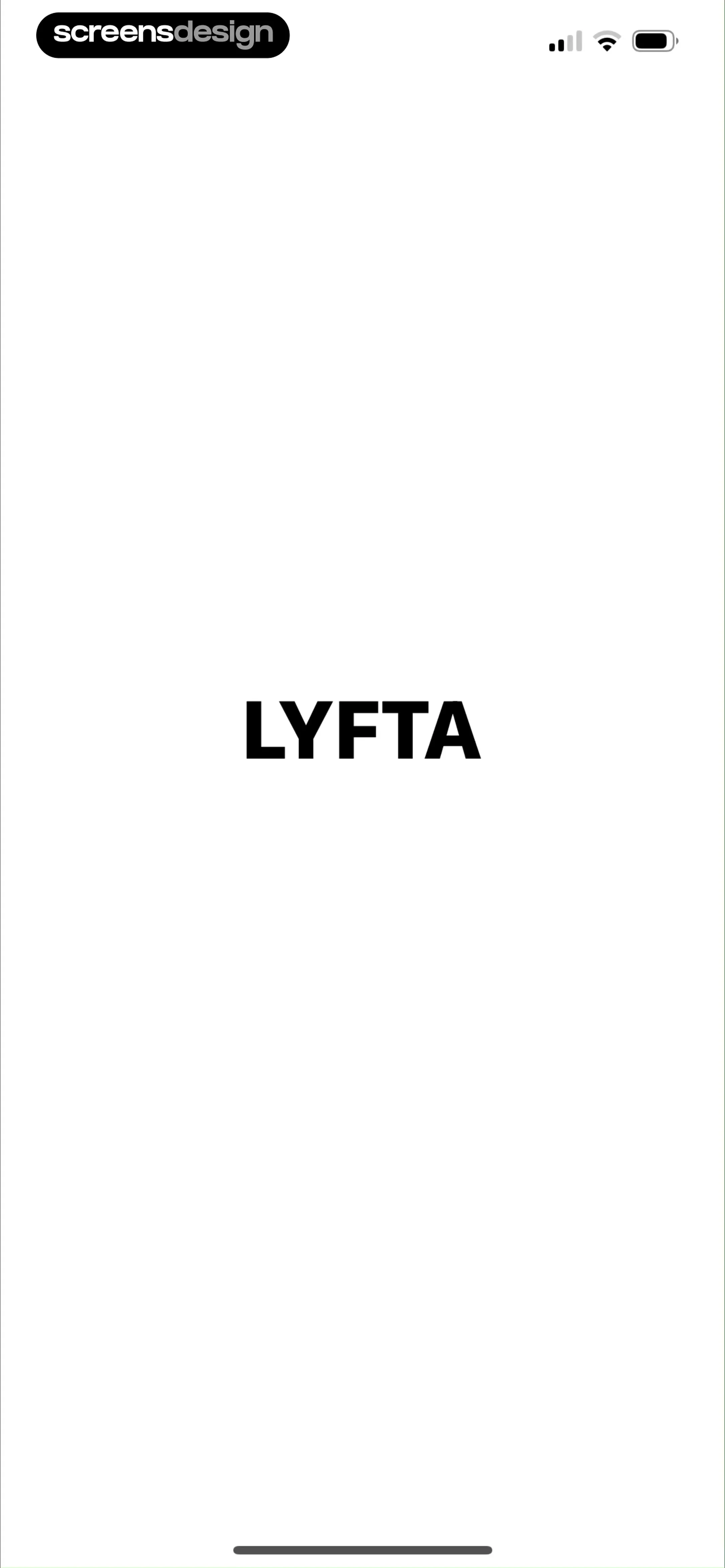 Lyfta: Gym Workout Tracker Log screen 1