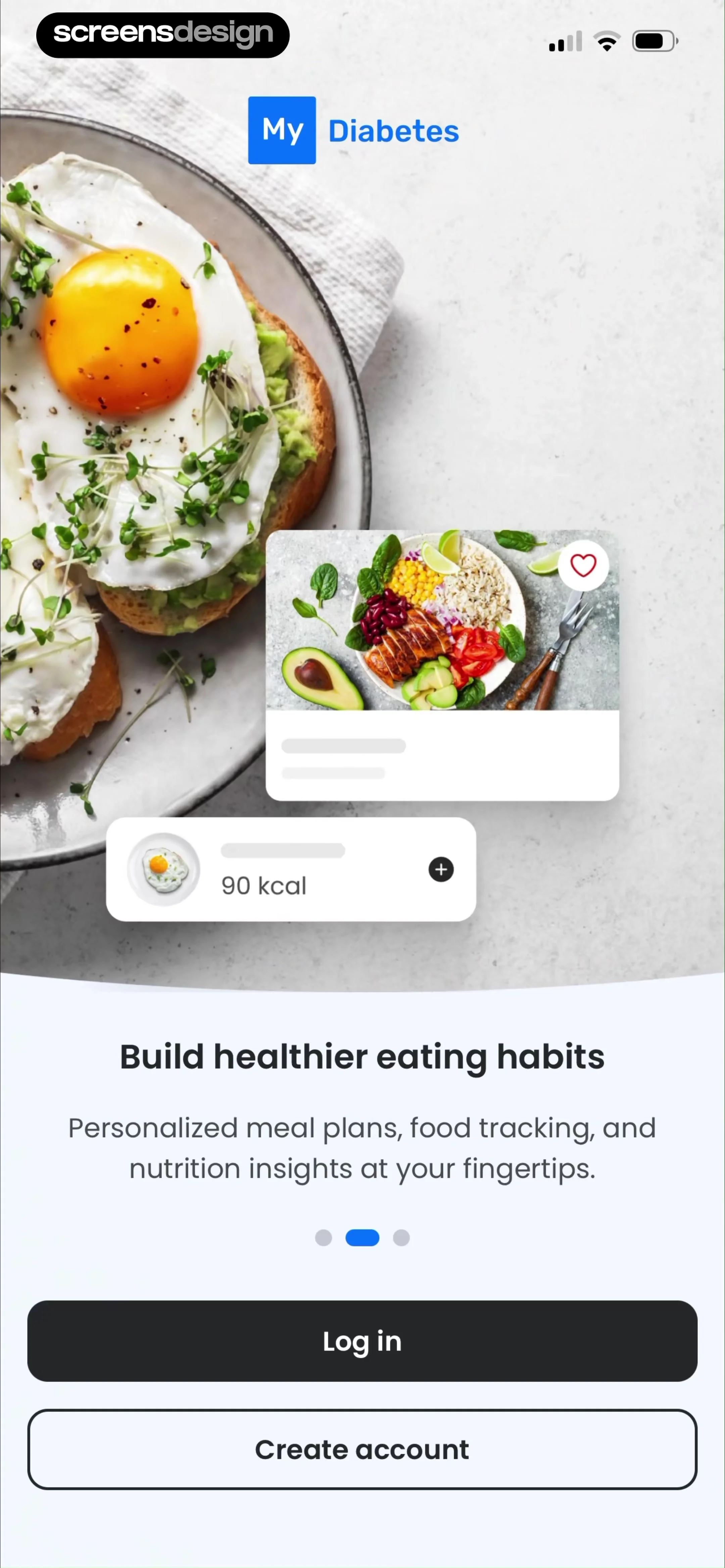 MyDiabetes: Sugar & Meal Log screen 6