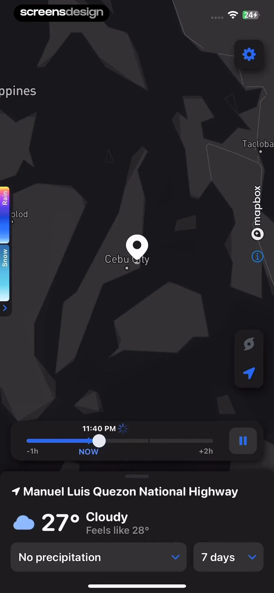 Rainbow AI: Weather Radar screen 7