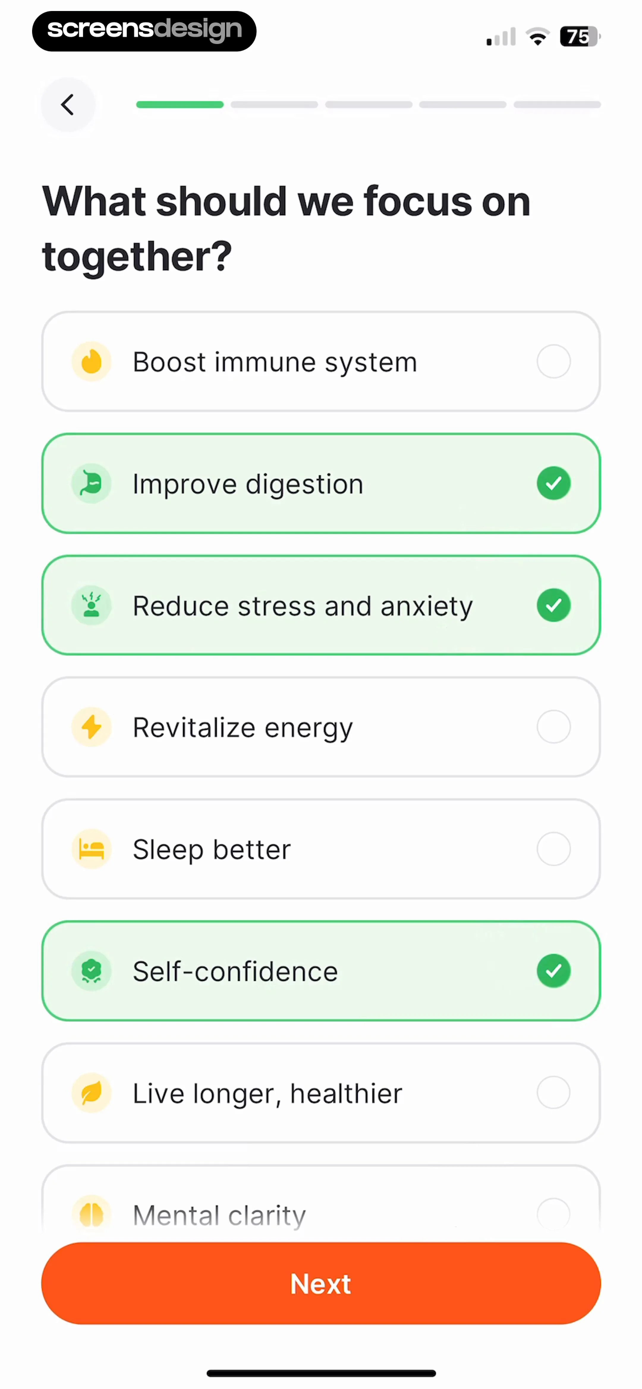Fitself: Fitness and Fasting screen 7