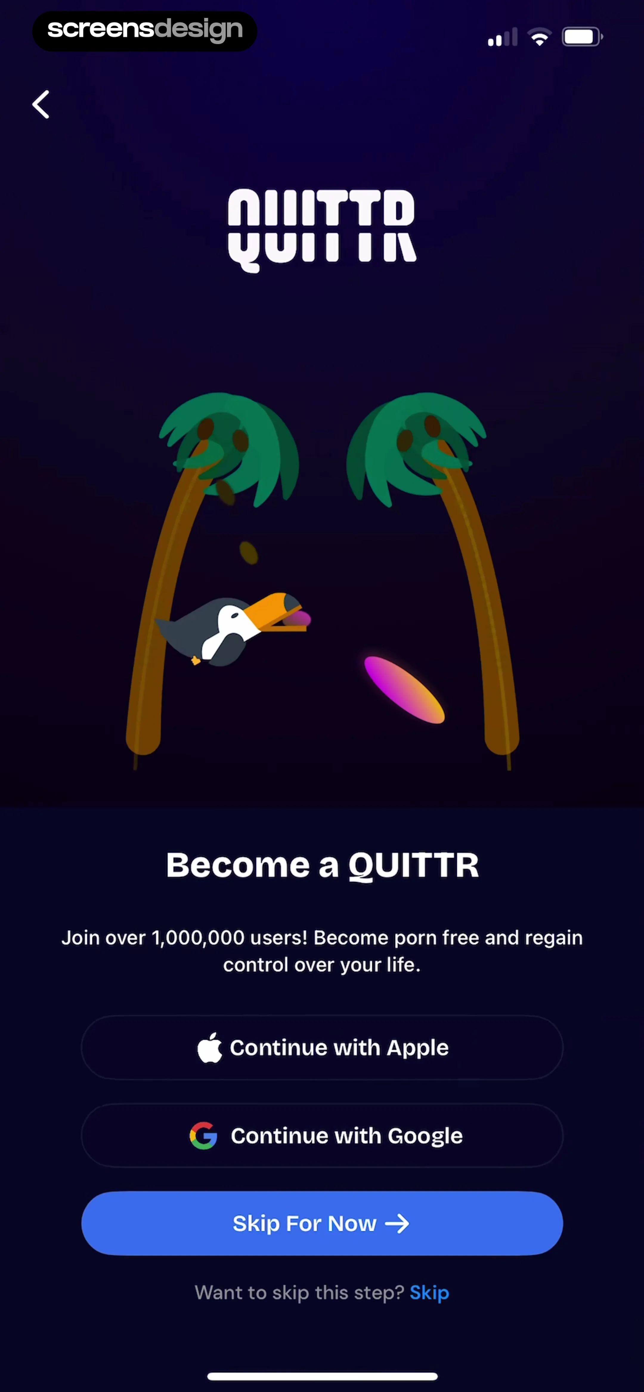 QUITTR - Break Free Now screen 3