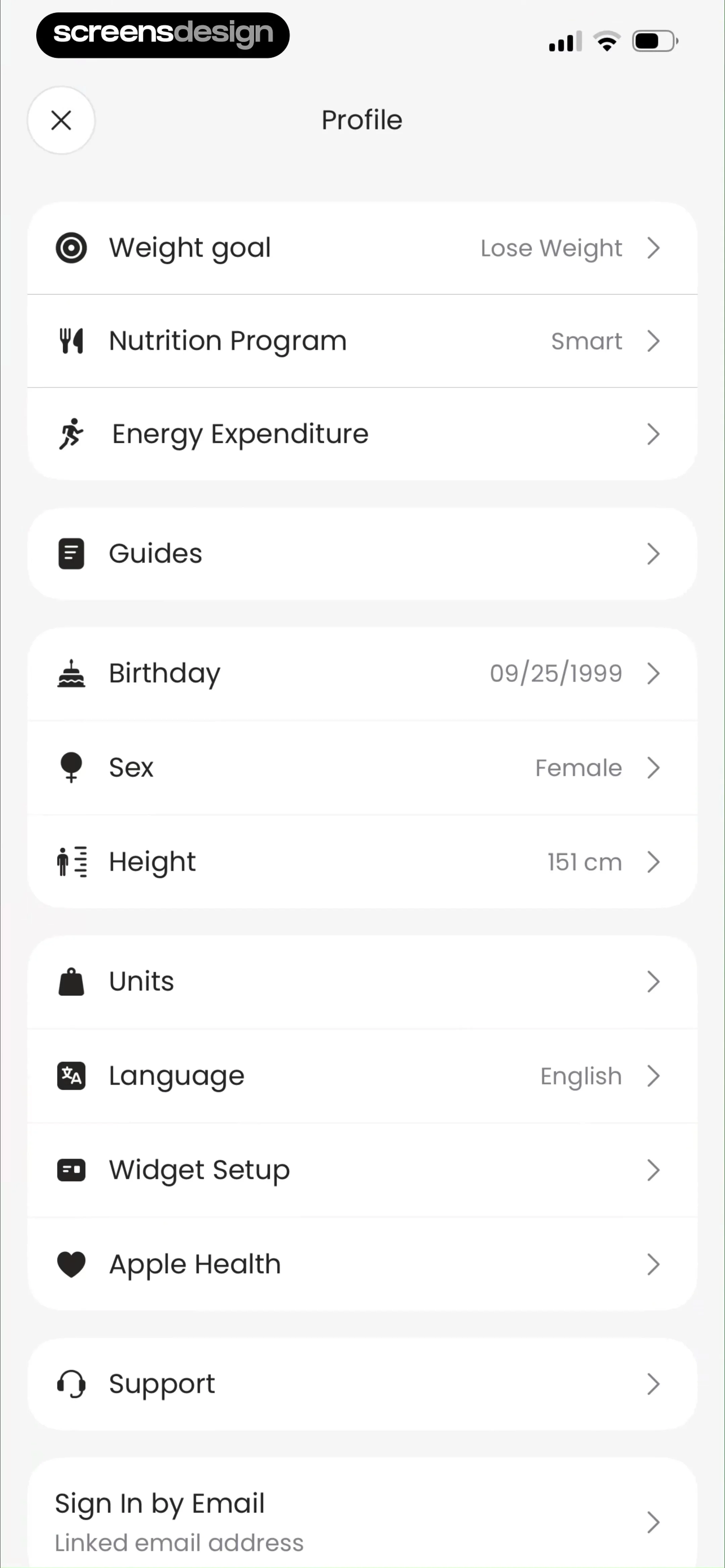 Calorie Counter by Numify screen 164