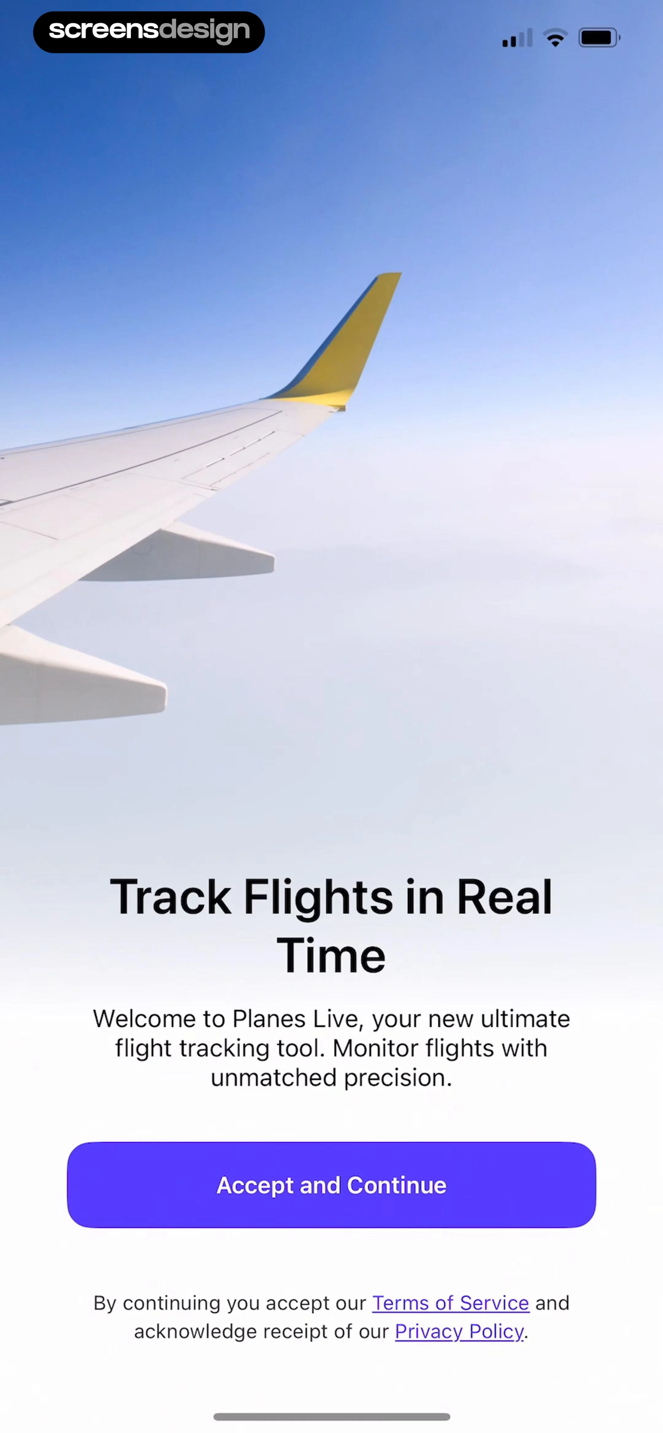 Planes Live - Flight Tracker screen 2