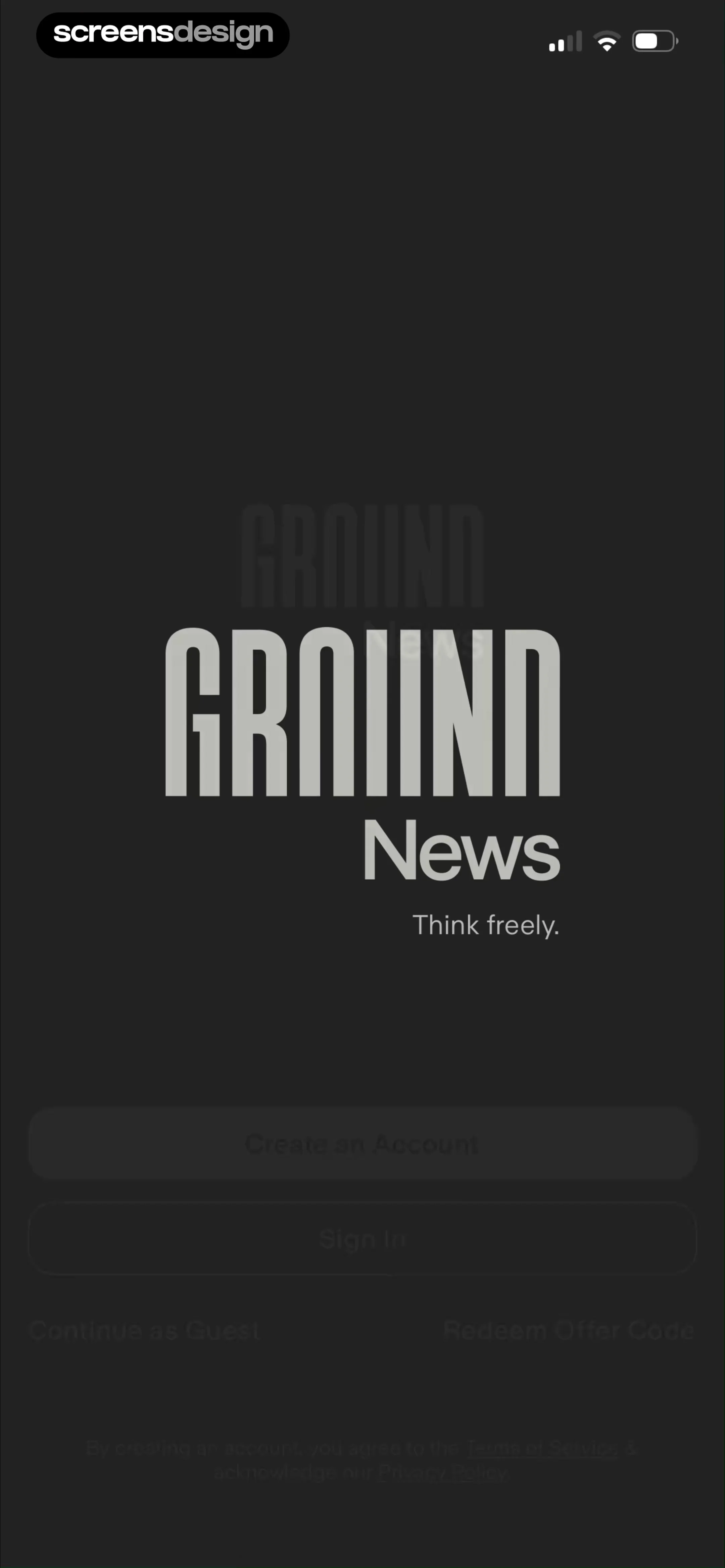 Ground News screen 1
