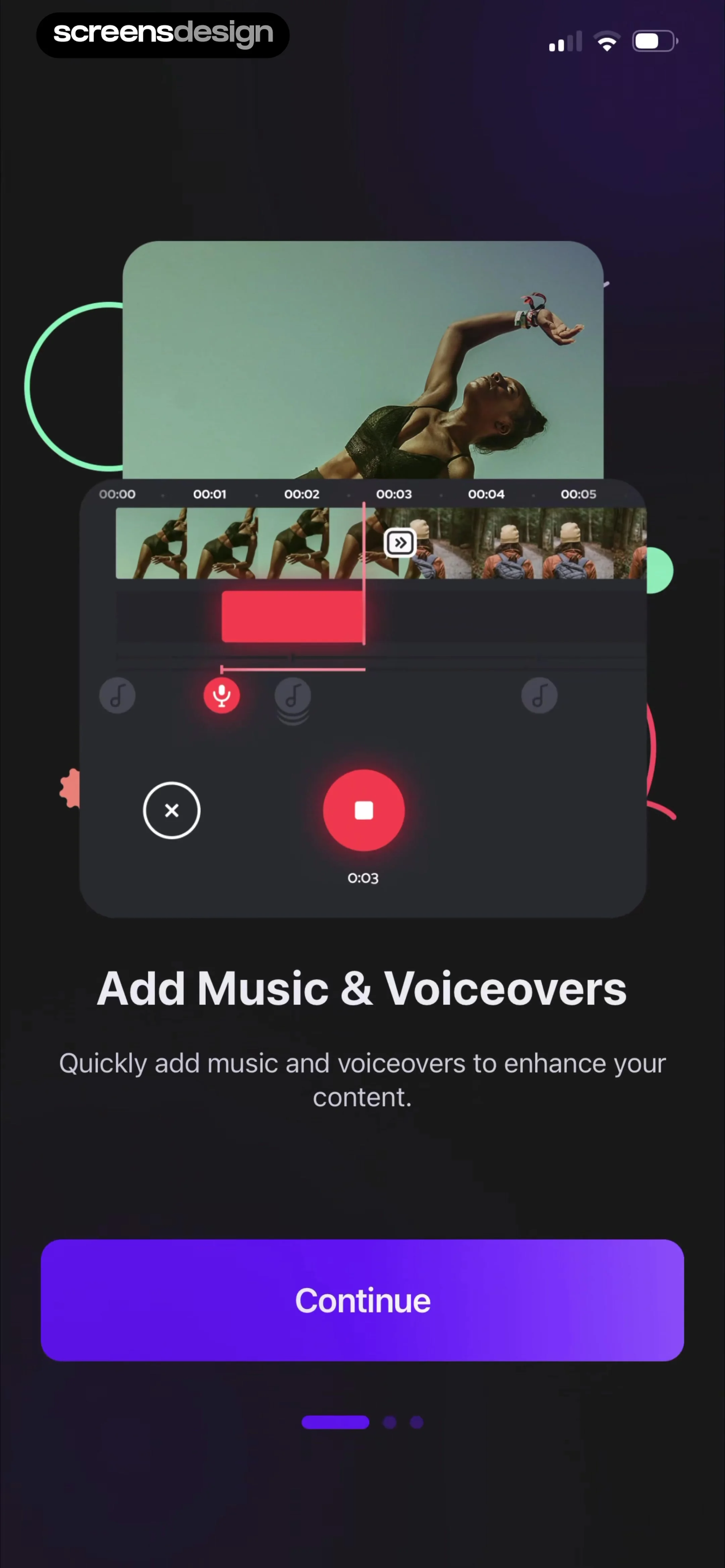 Add Background Music To Video screen 5