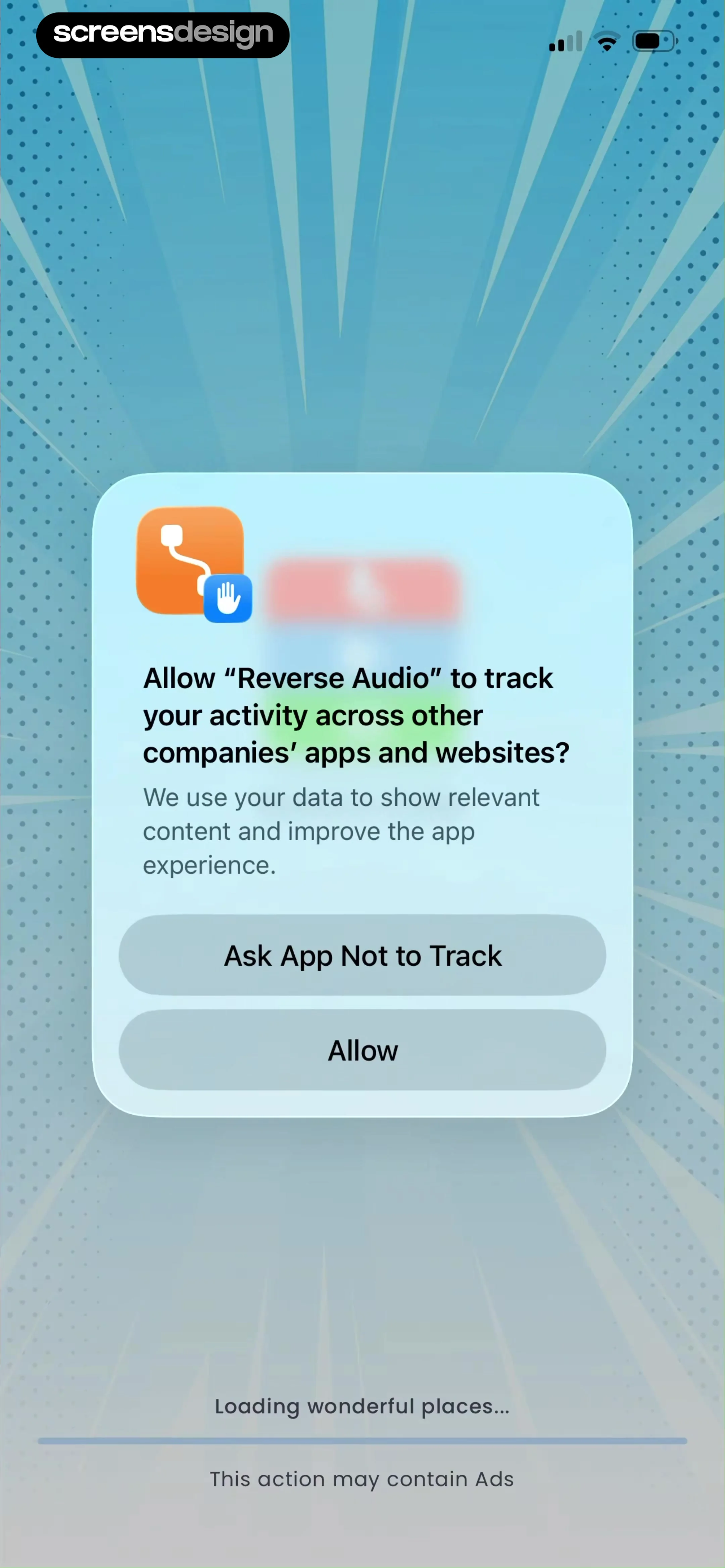 Reverse Audio: Sing Challenge screen 2