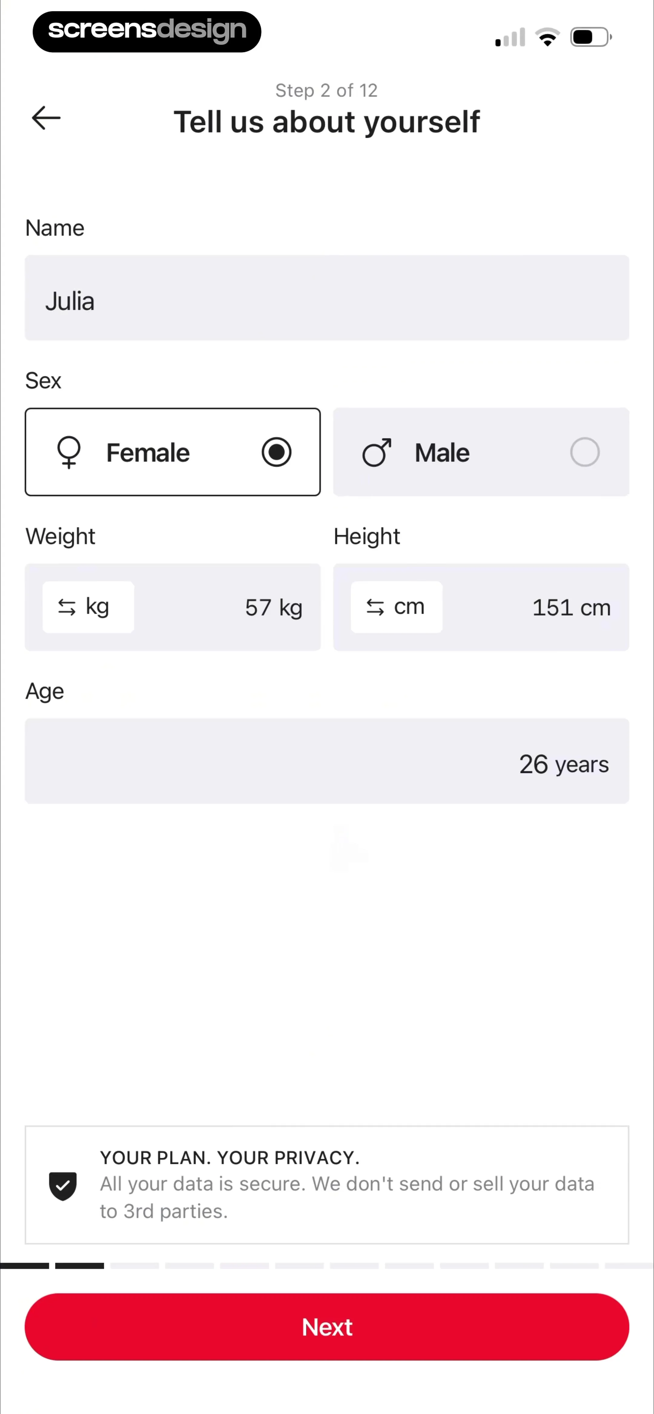 RP Diet Coach & Planner screen 8