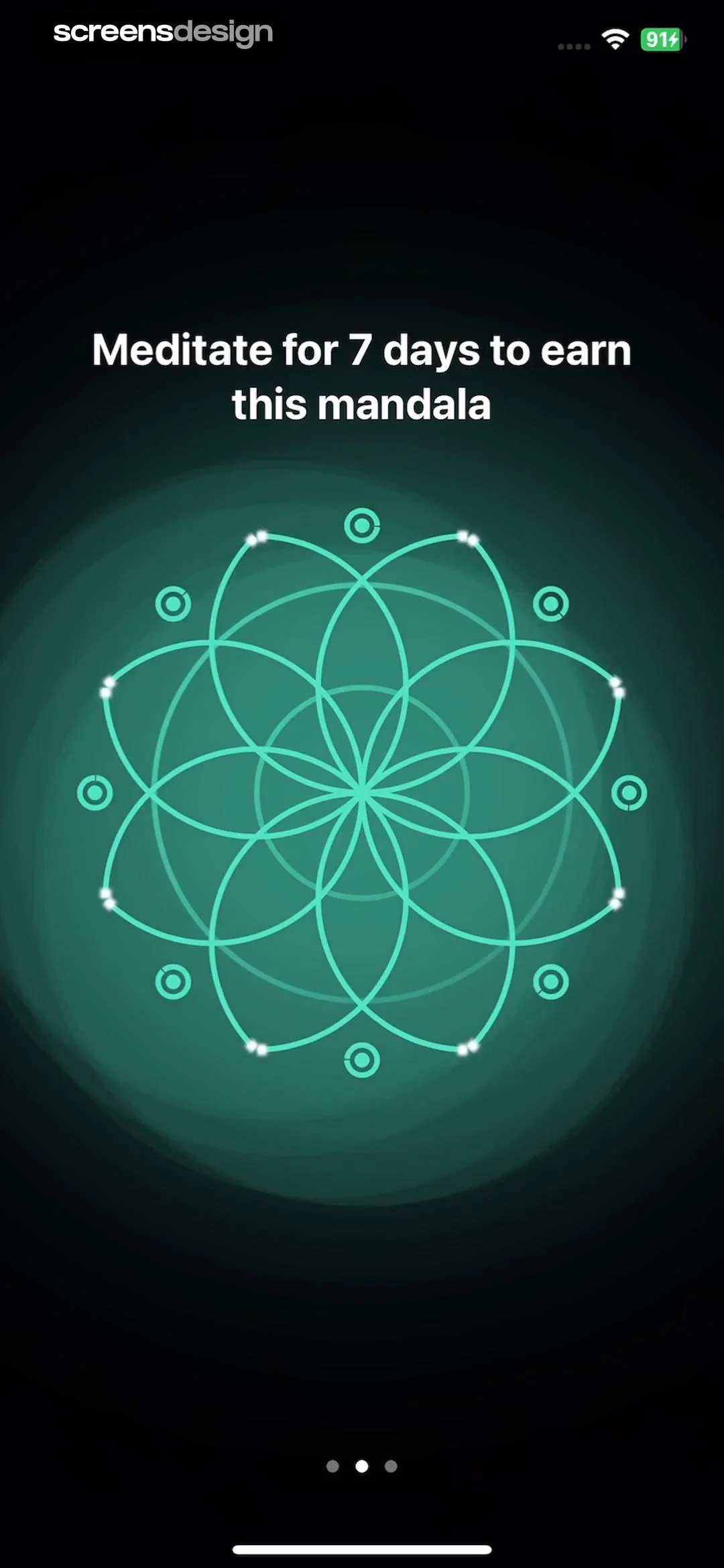 Meditate - Mindfulness app screen 2