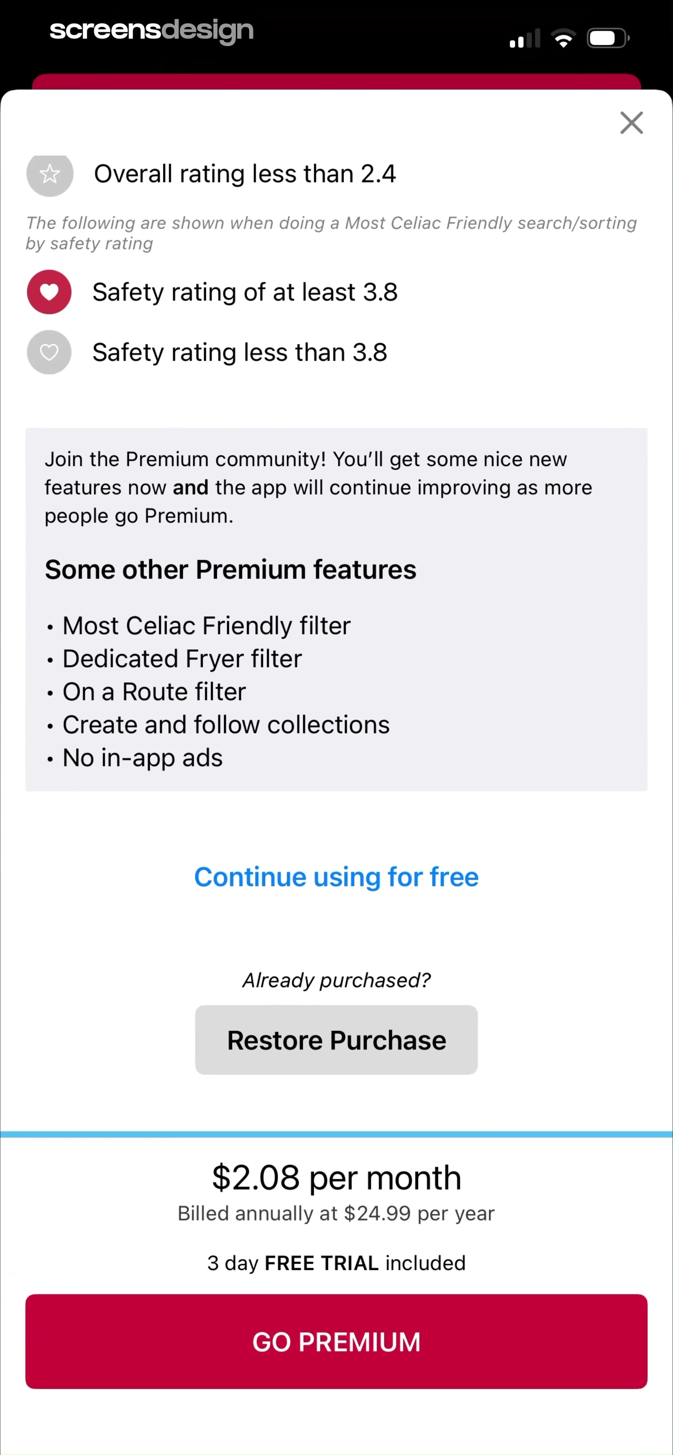 Find Me Gluten Free screen 7