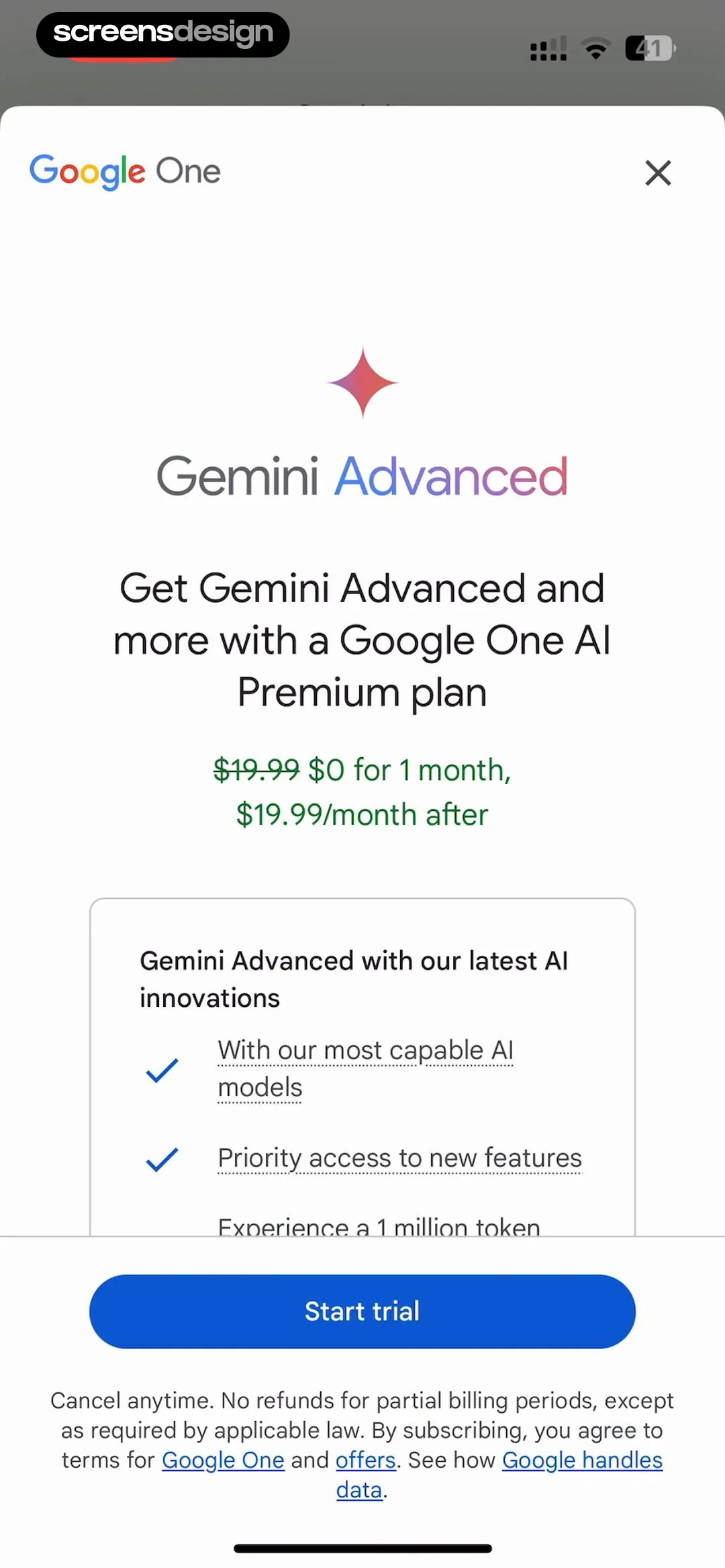 Google Gemini screen 49