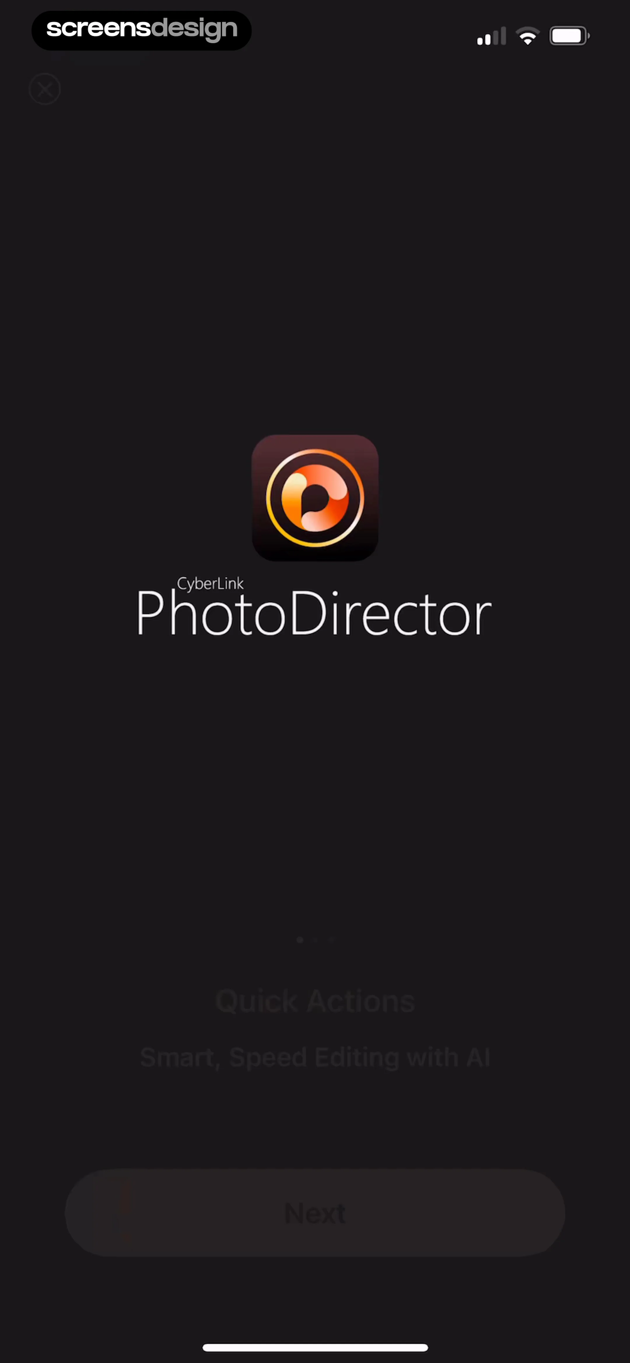 PhotoDirector: AI Photo Editor screen 1