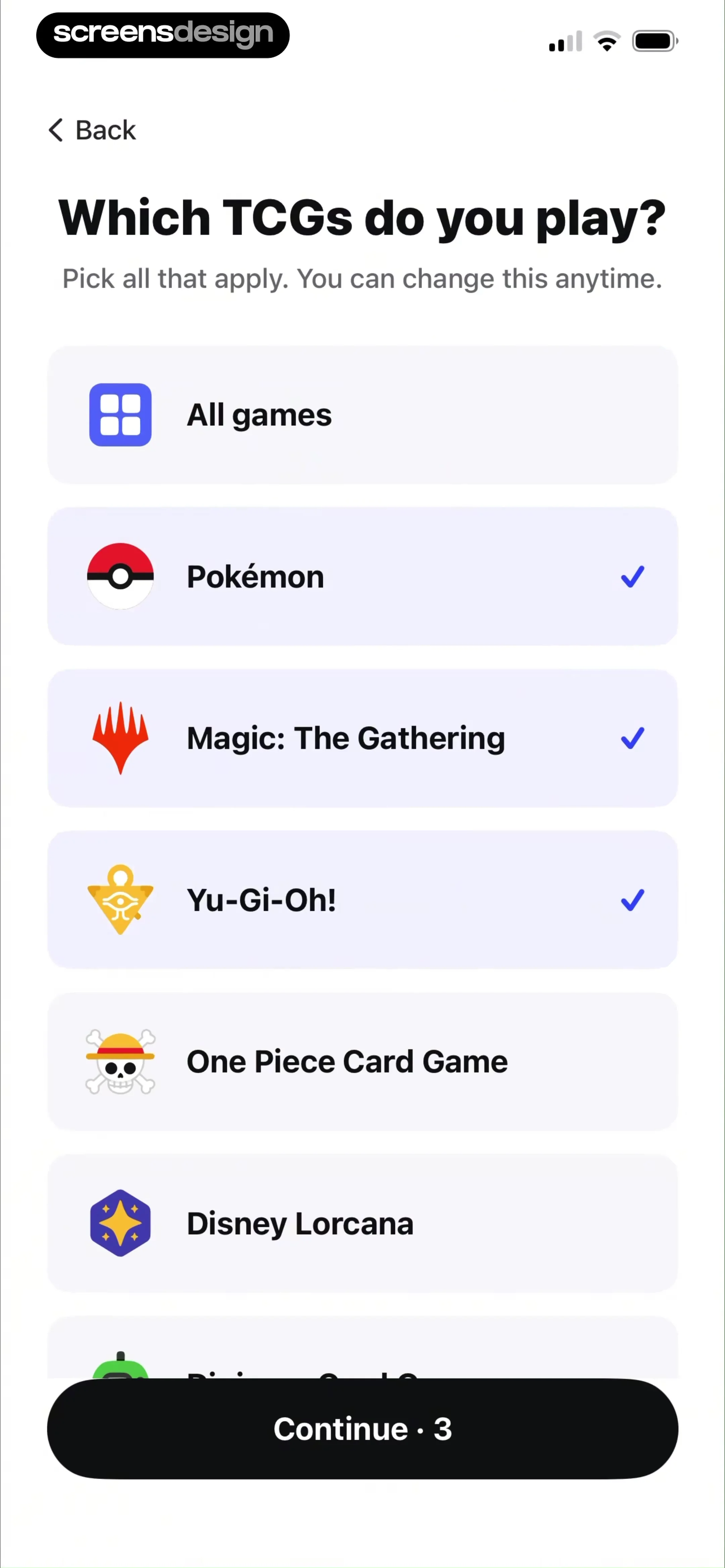 TCG Card Scanner & Value-Foloy screen 7