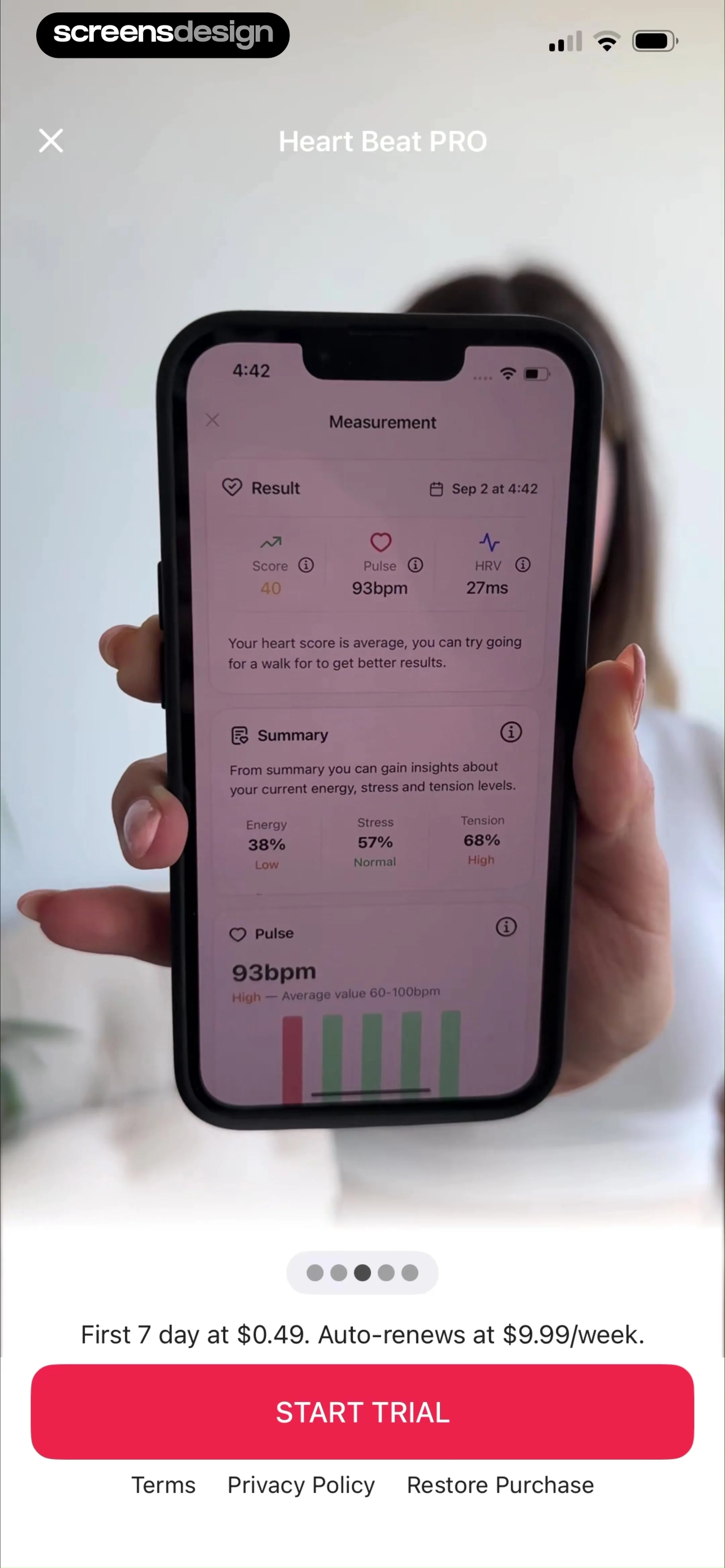 Heart Beat: Heart Rate Monitor screen 8