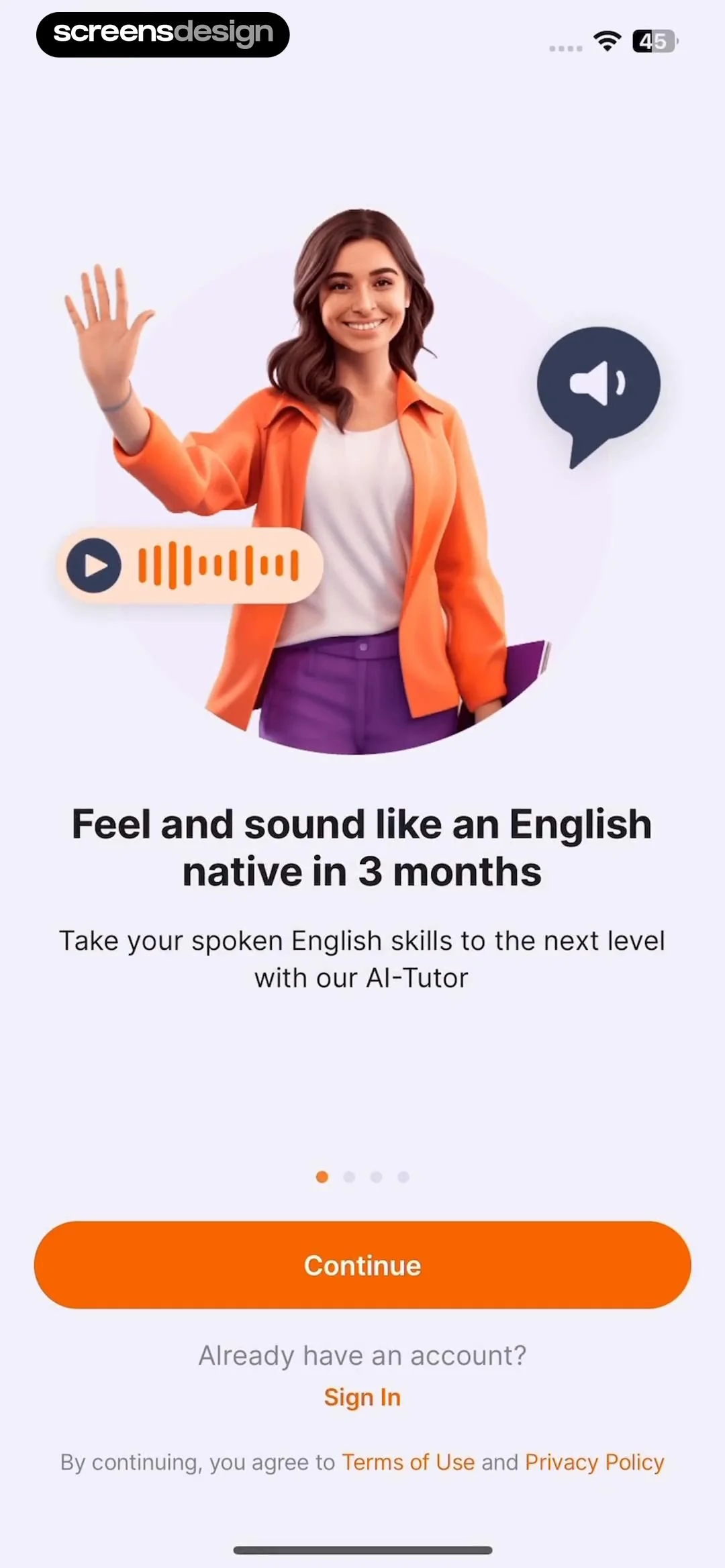 JustSpeak – AI English Tutor screen 3