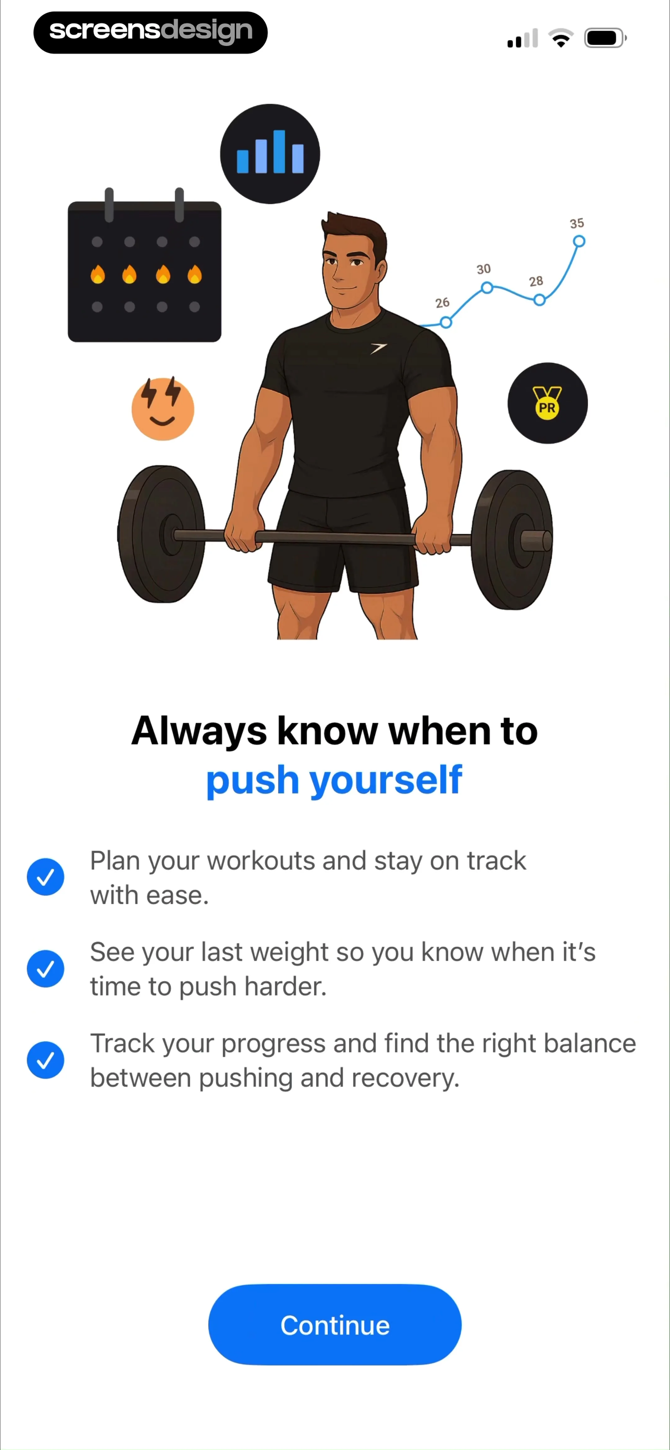 Lyfta: Gym Workout Tracker Log screen 8
