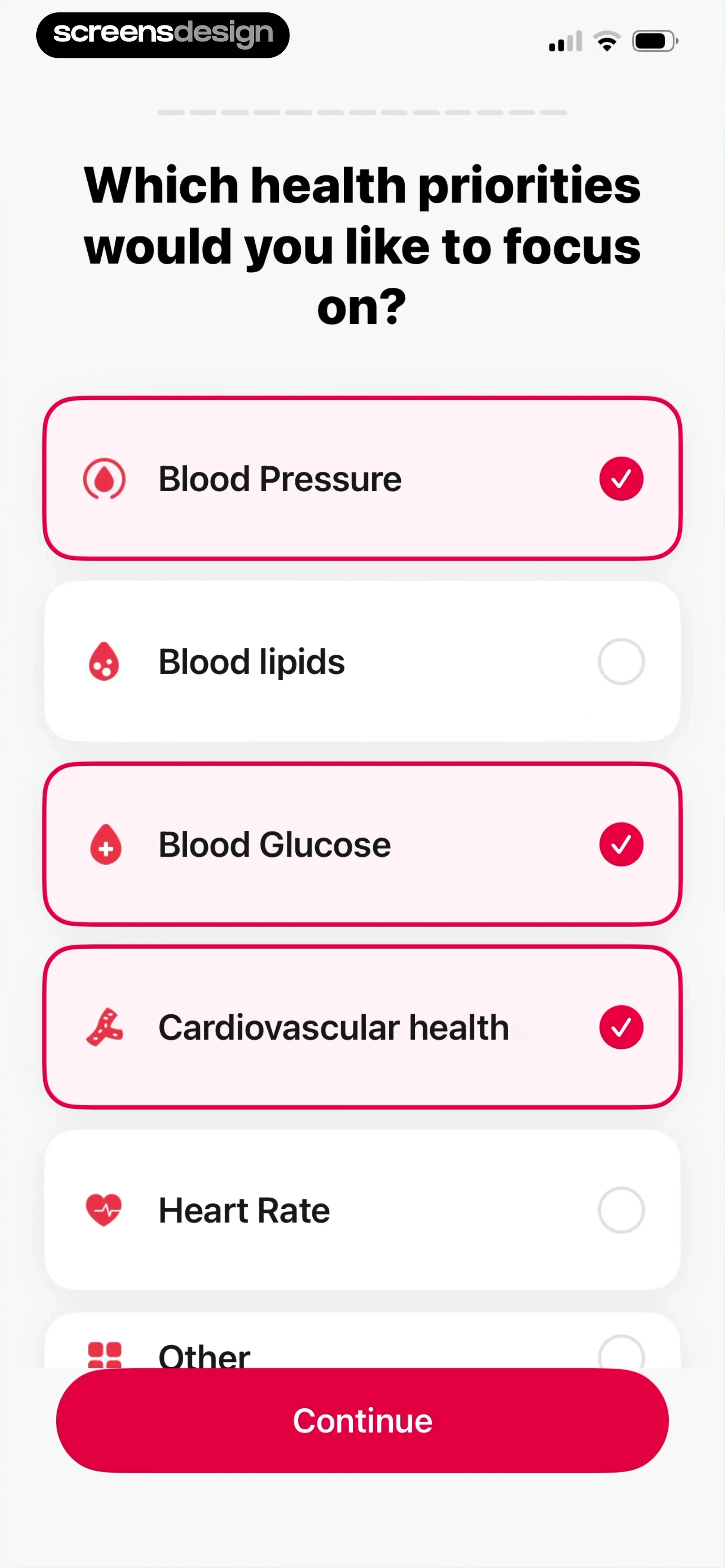 Wellpulse-Heart Health Tracker screen 3