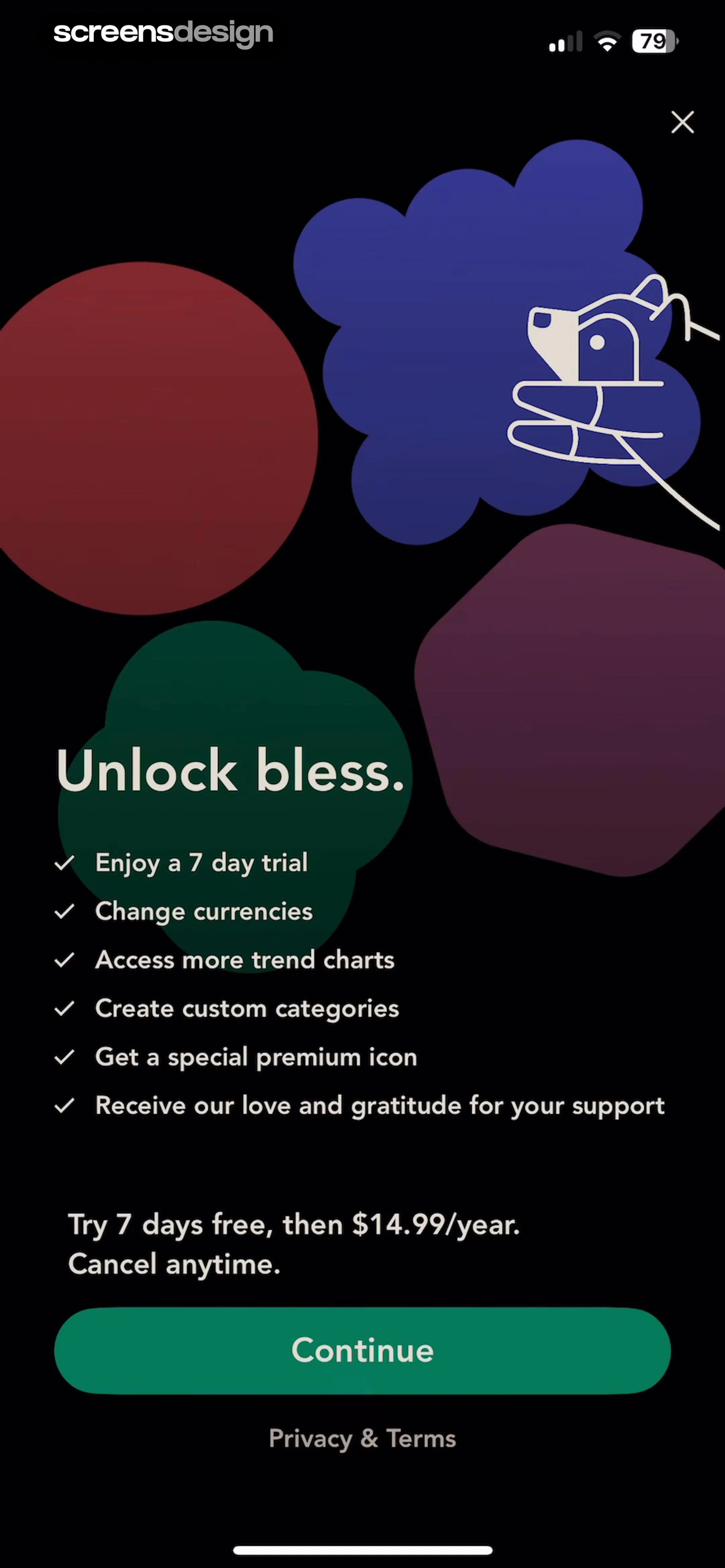 bless. minimal shopping habits screen 3