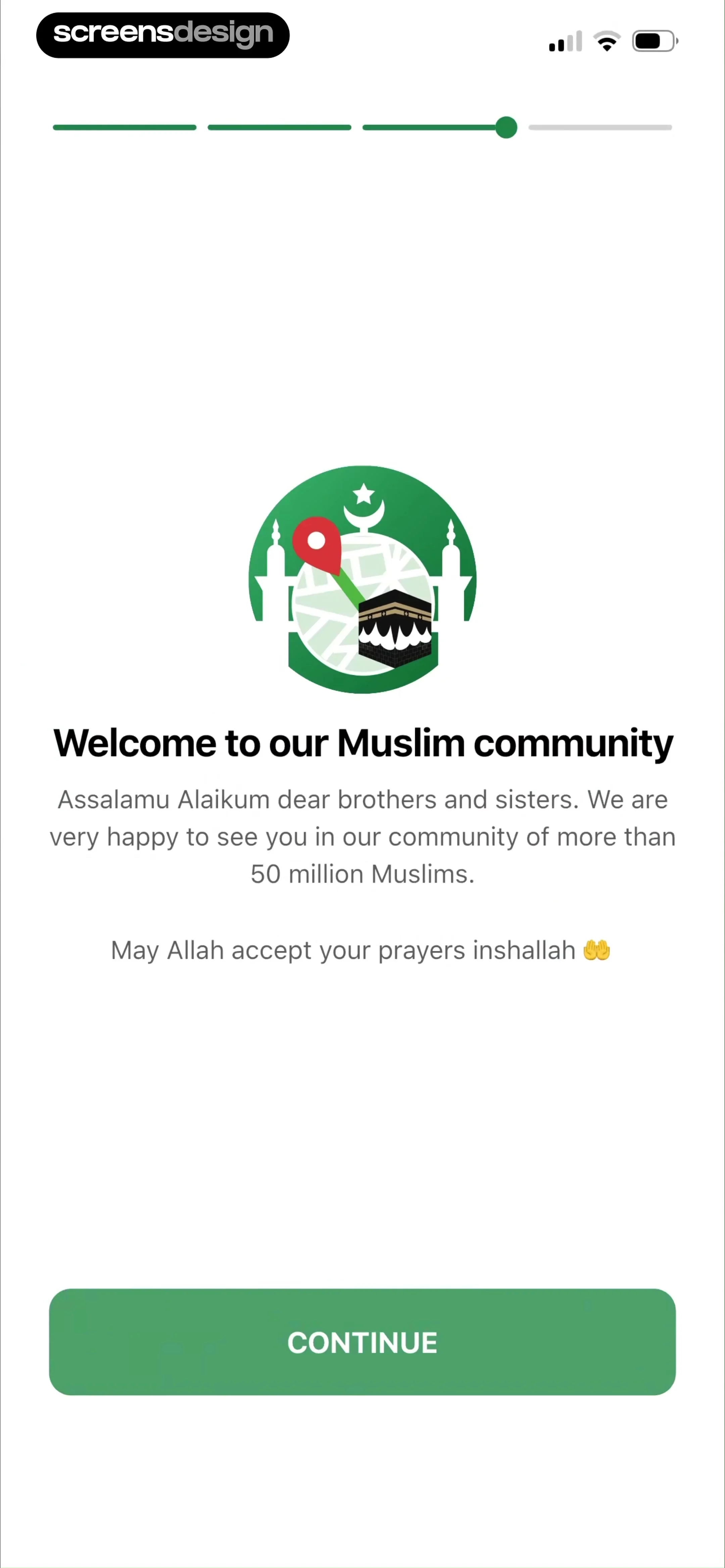 Muslim: Prayer Times, Qibla screen 7