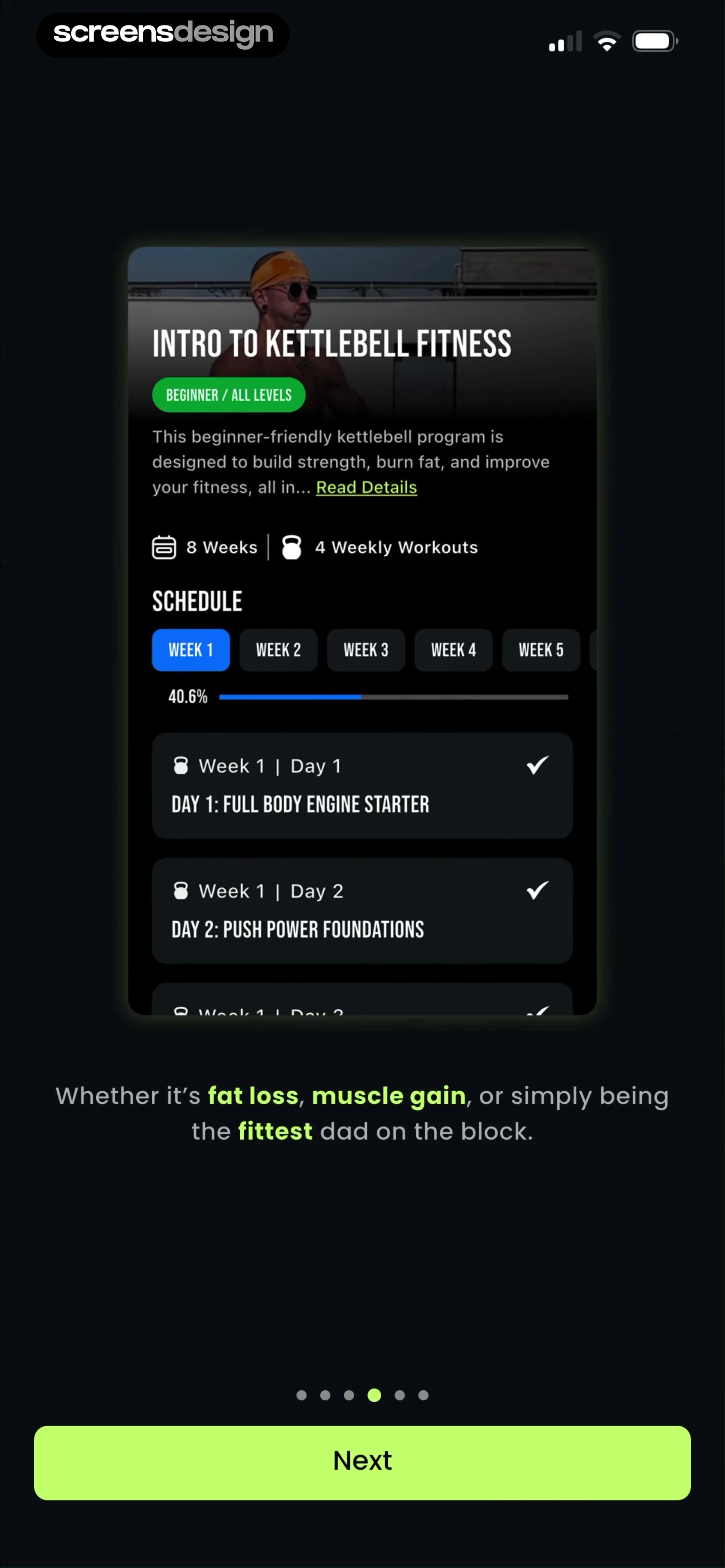 KBMH - Kettlebell Workouts screen 6
