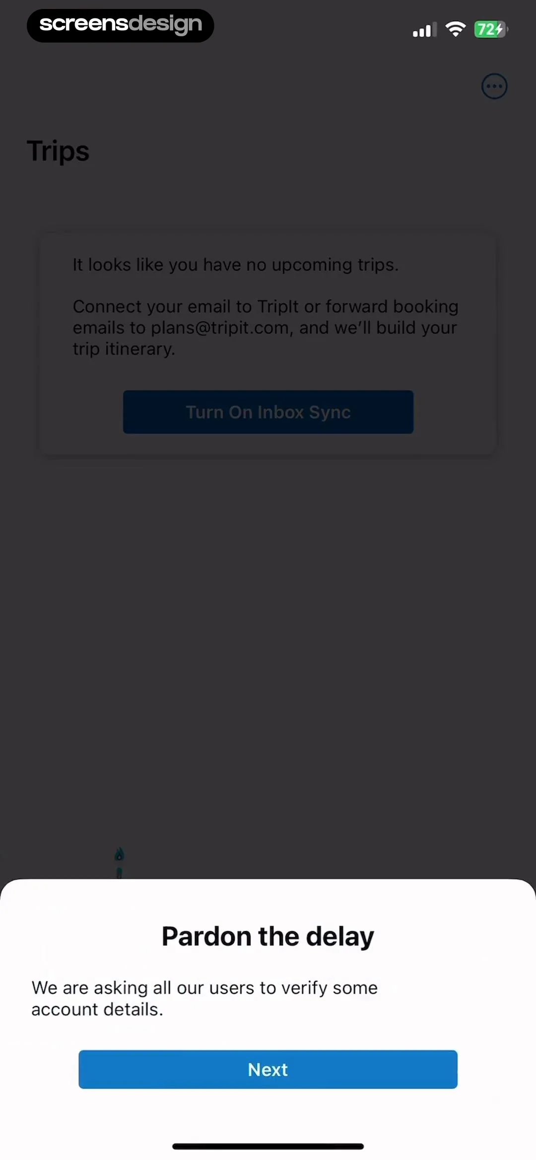 TripIt: Travel Planner screen 4