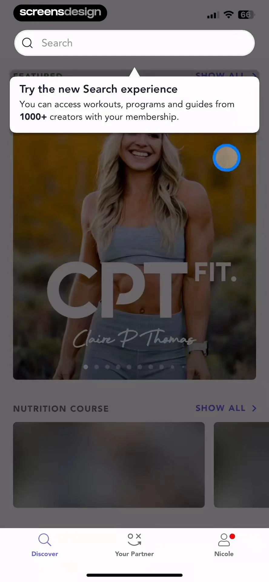 Playbook - Trainers & Workouts screen 6