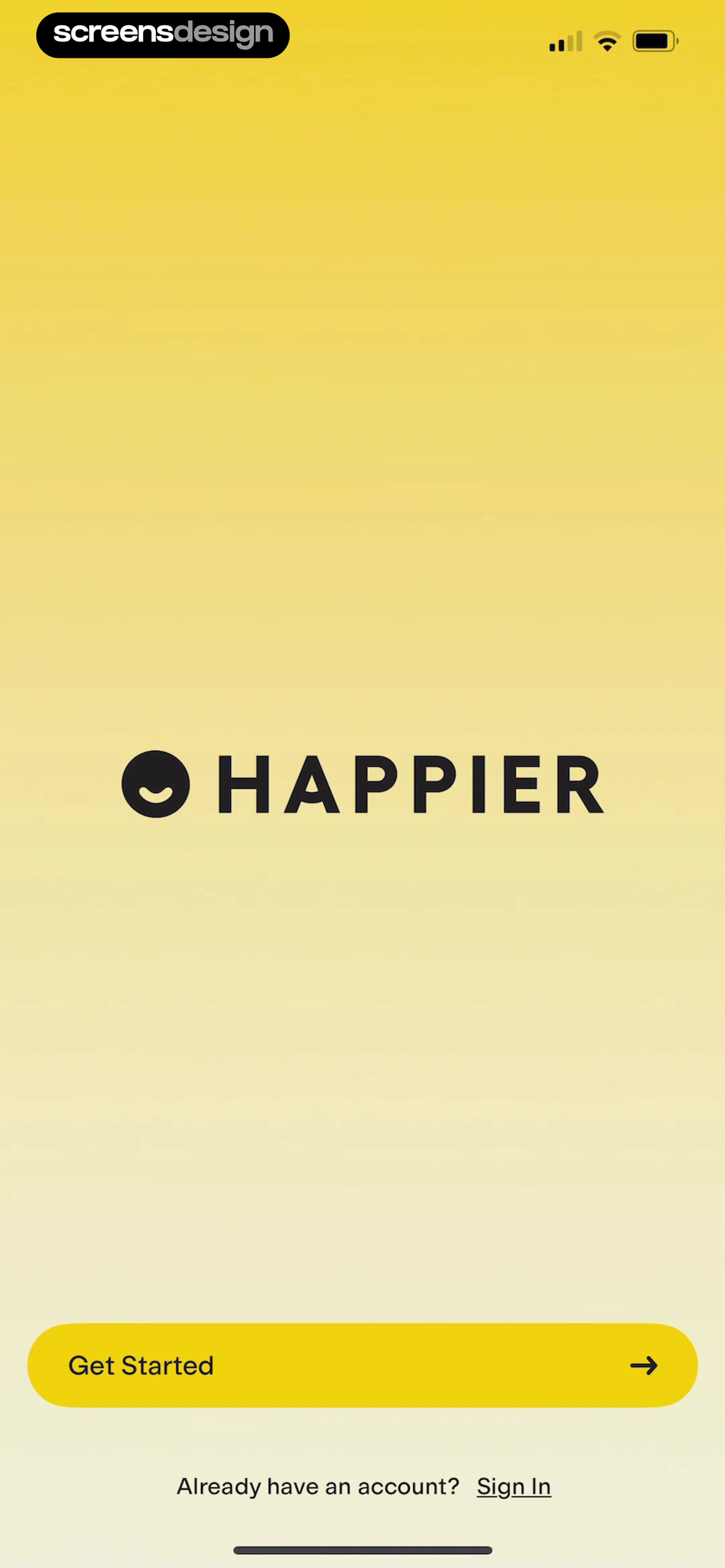 Happier Meditation screen 1