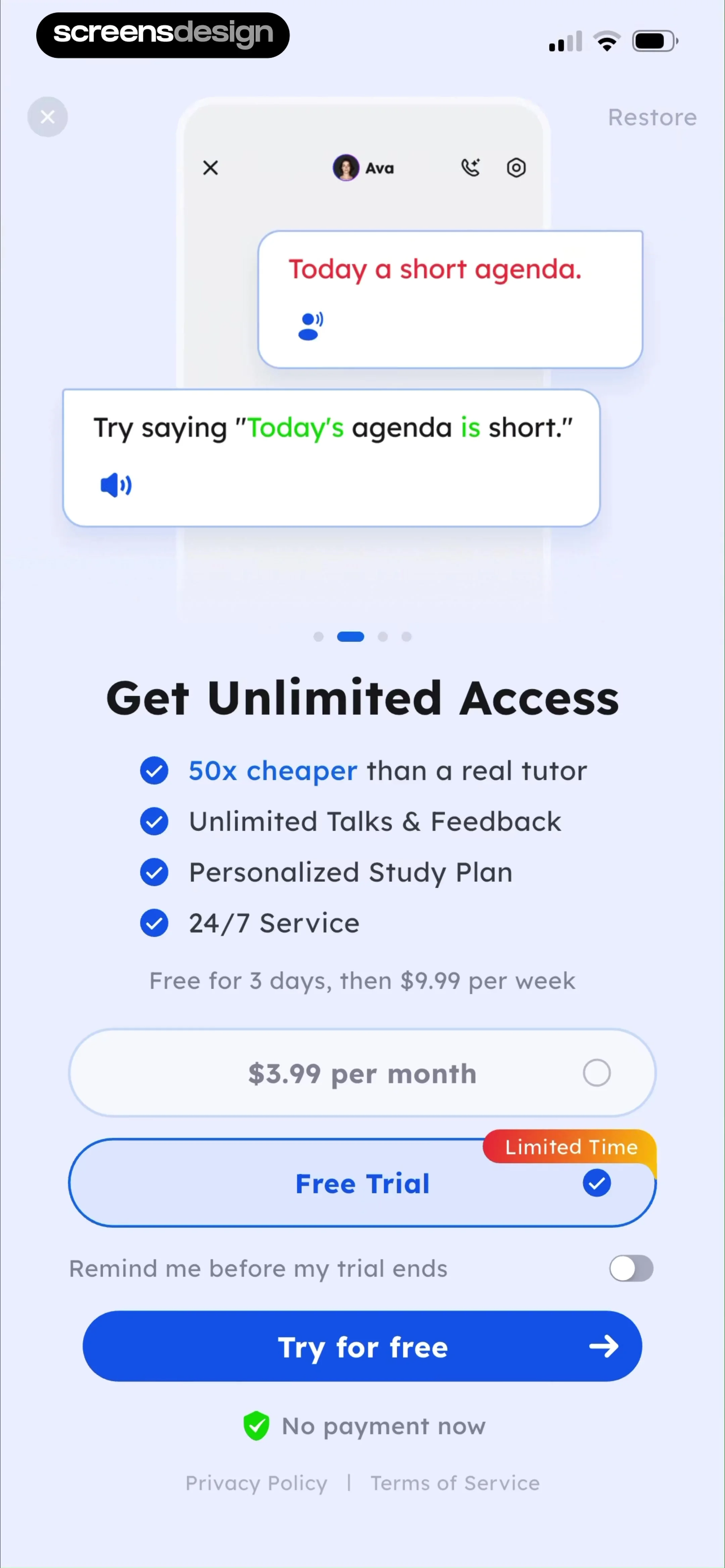 Language Learning - Easy Speak screen 8