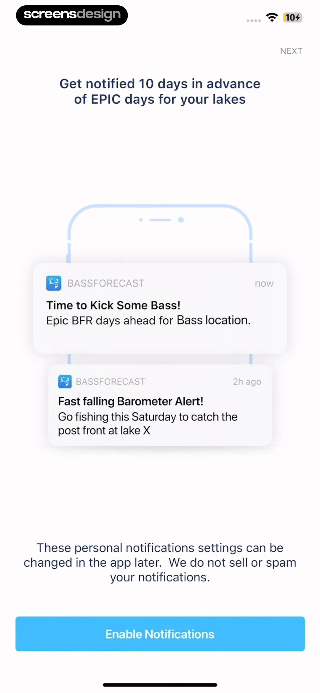 BassForecast: Bass Fishing App screen 4