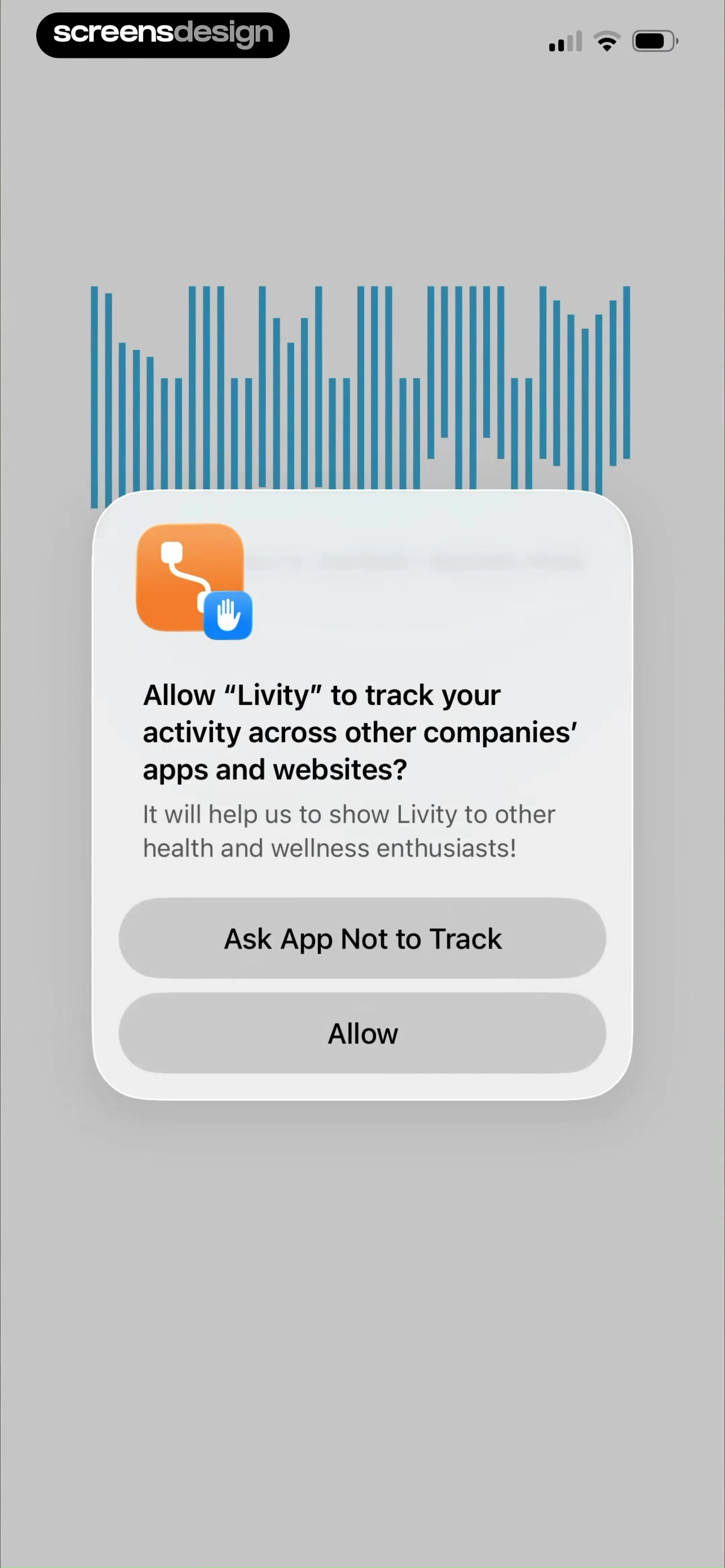 Livity: Sleep & Health Tracker screen 2
