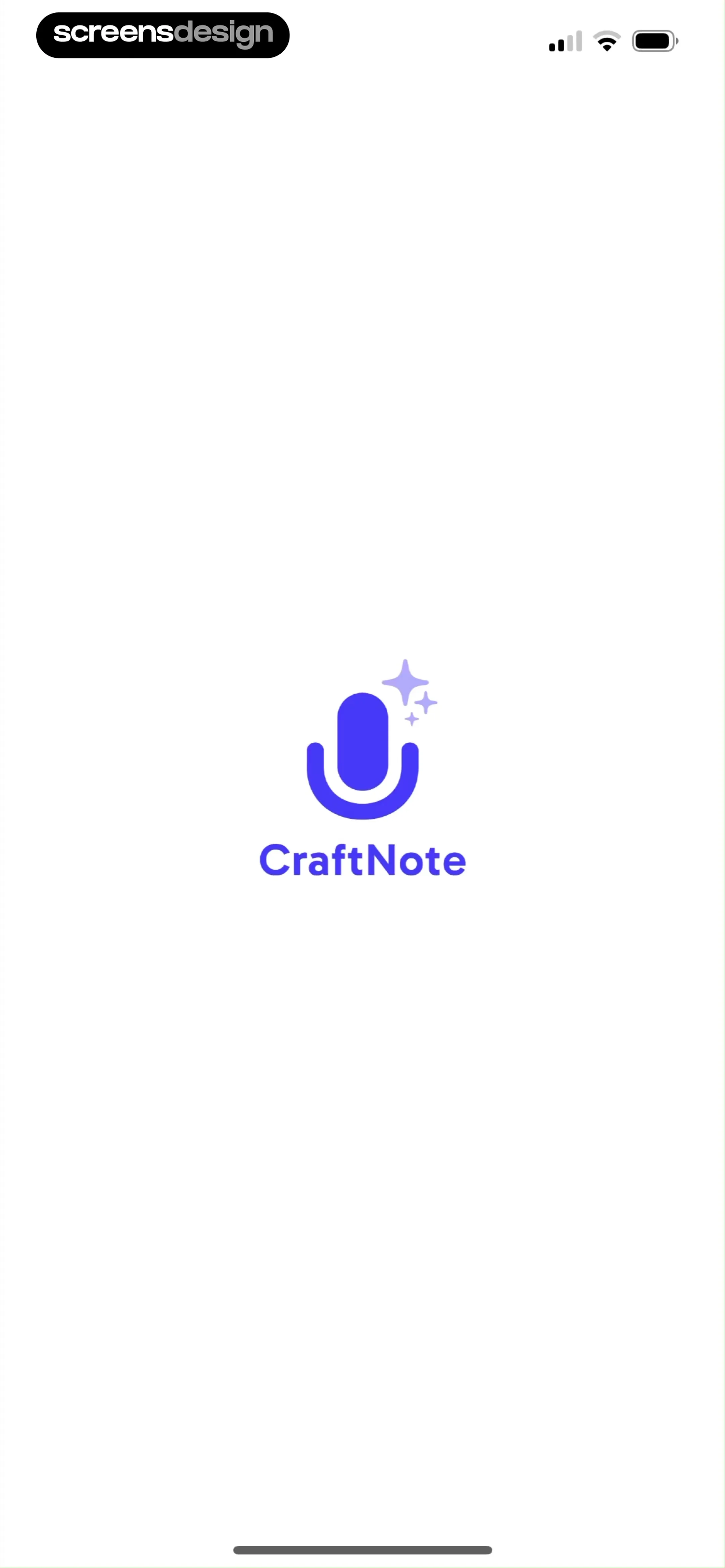 CraftNote: Smart AI Note Taker screen 1