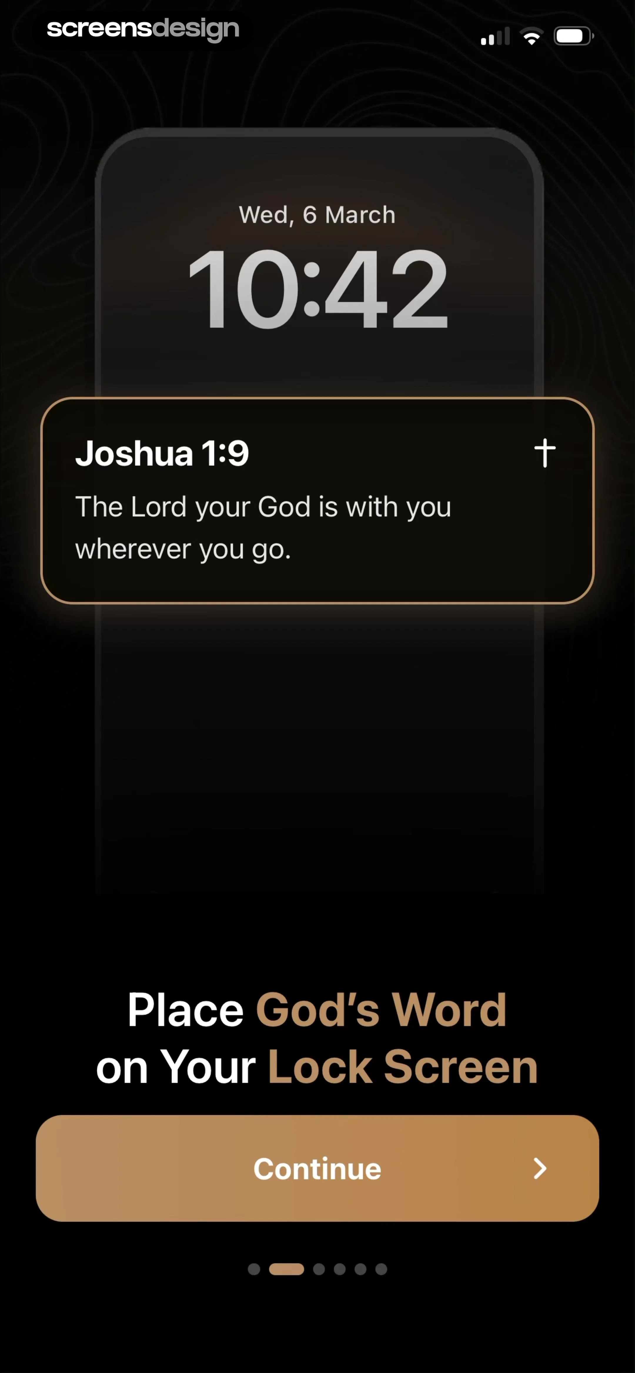 Holy Bible Widget: Daily Verse screen 4