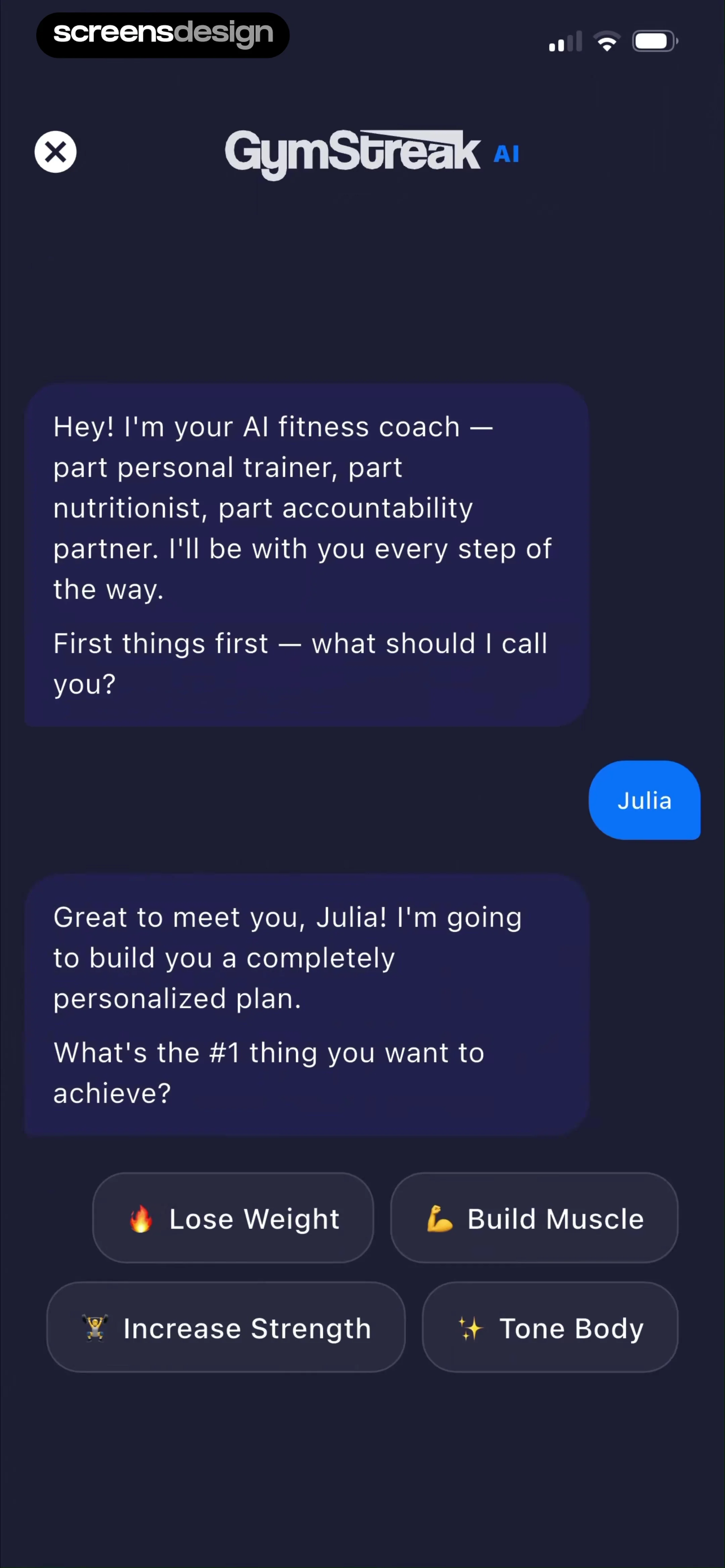 GymStreak: AI Personal Trainer screen 6