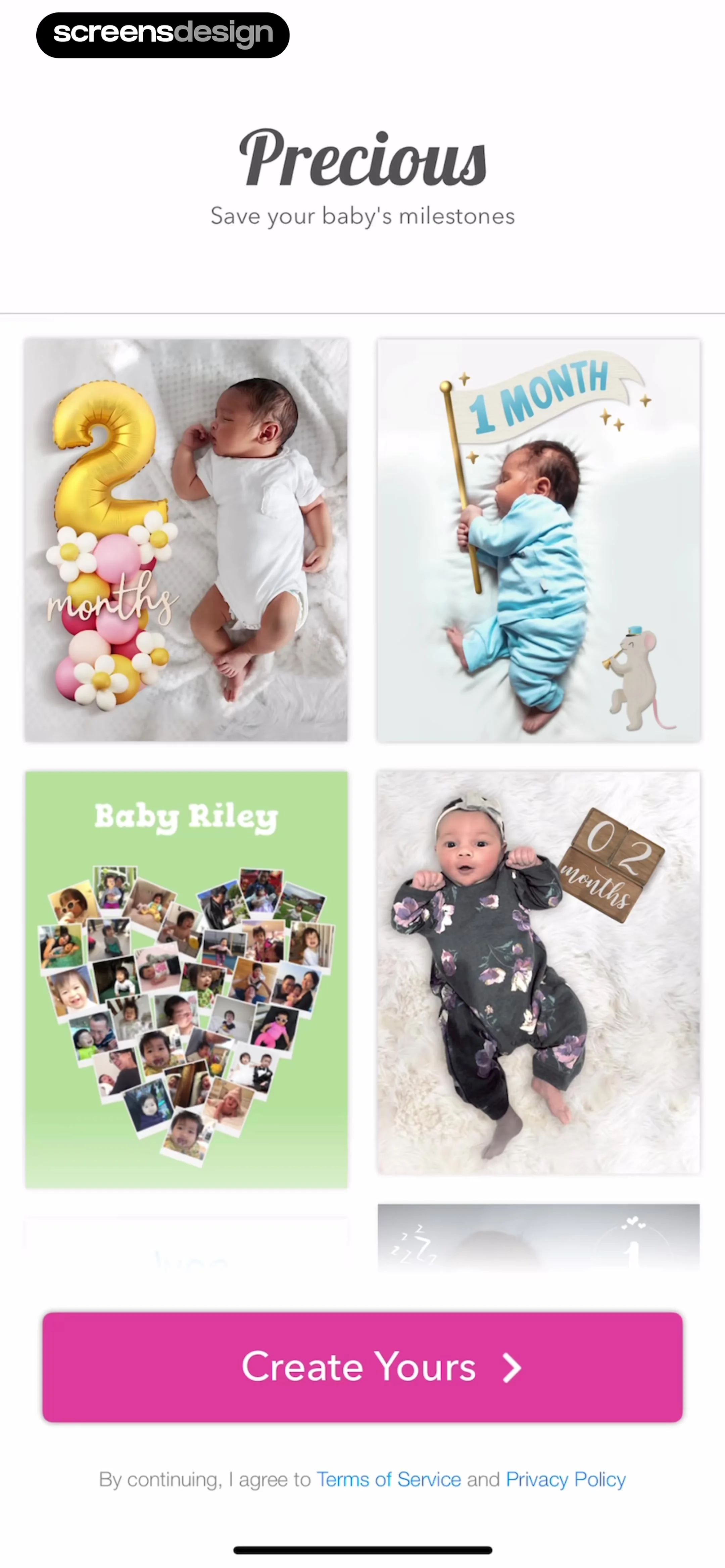 Precious - Baby Photo Art screen 3