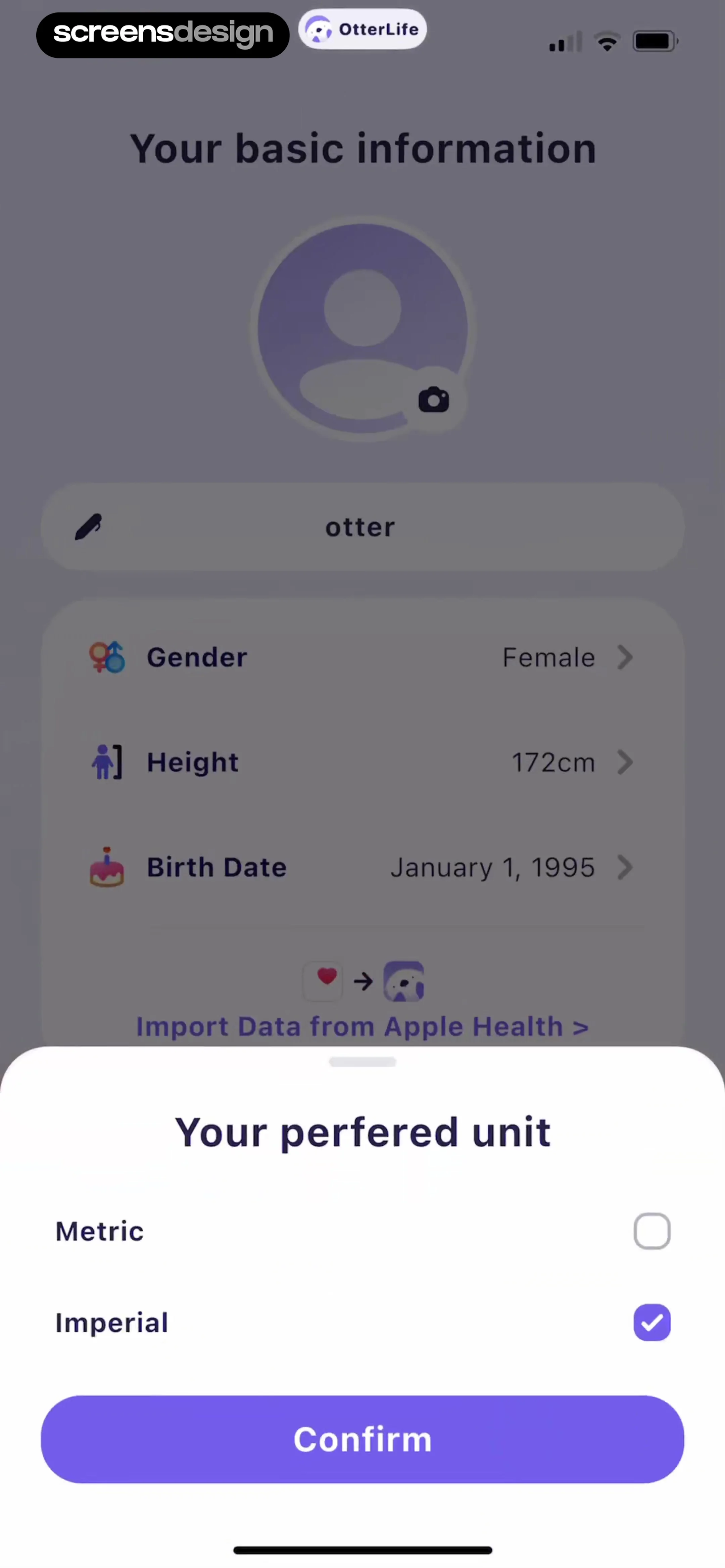 OtterLife: AI Health Tracker screen 6