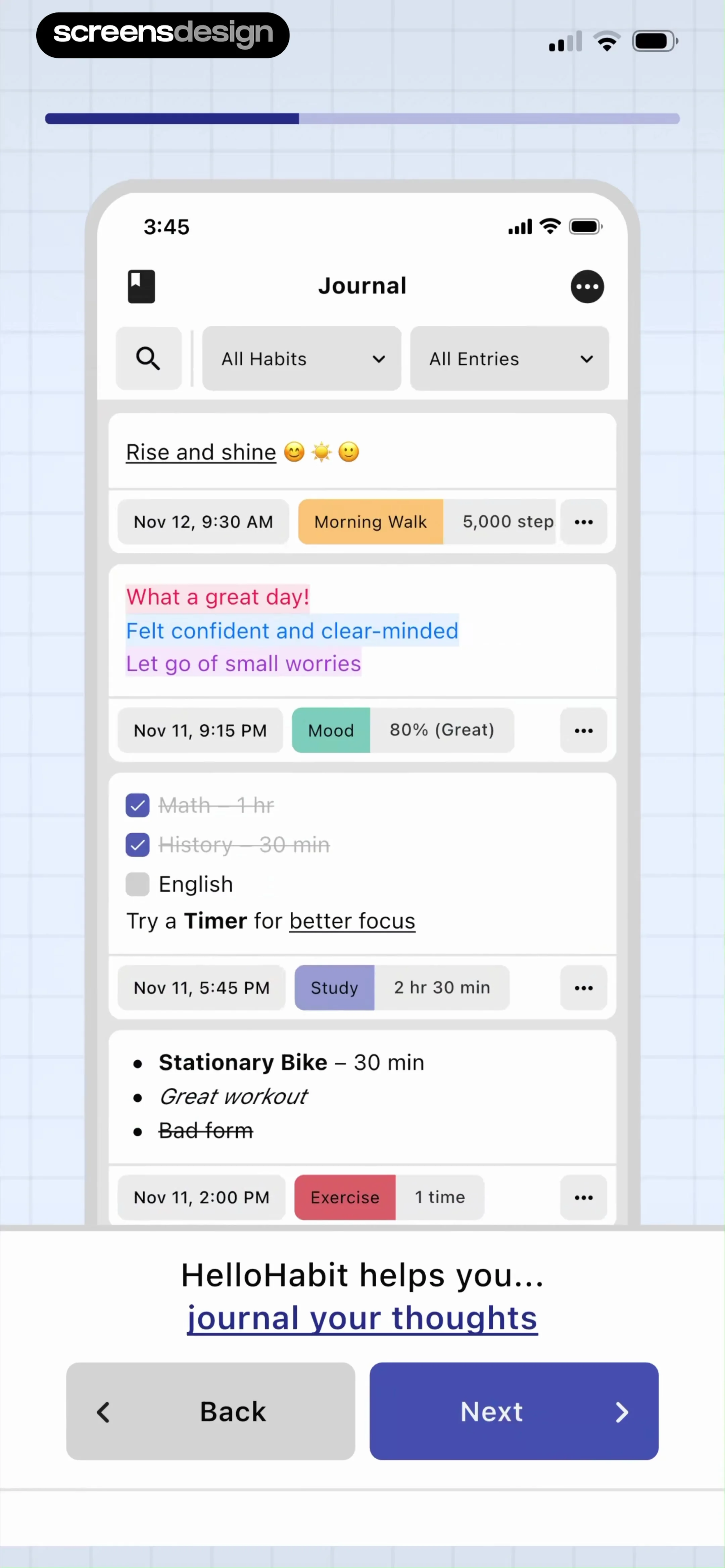 HelloHabit - Daily Planner screen 7