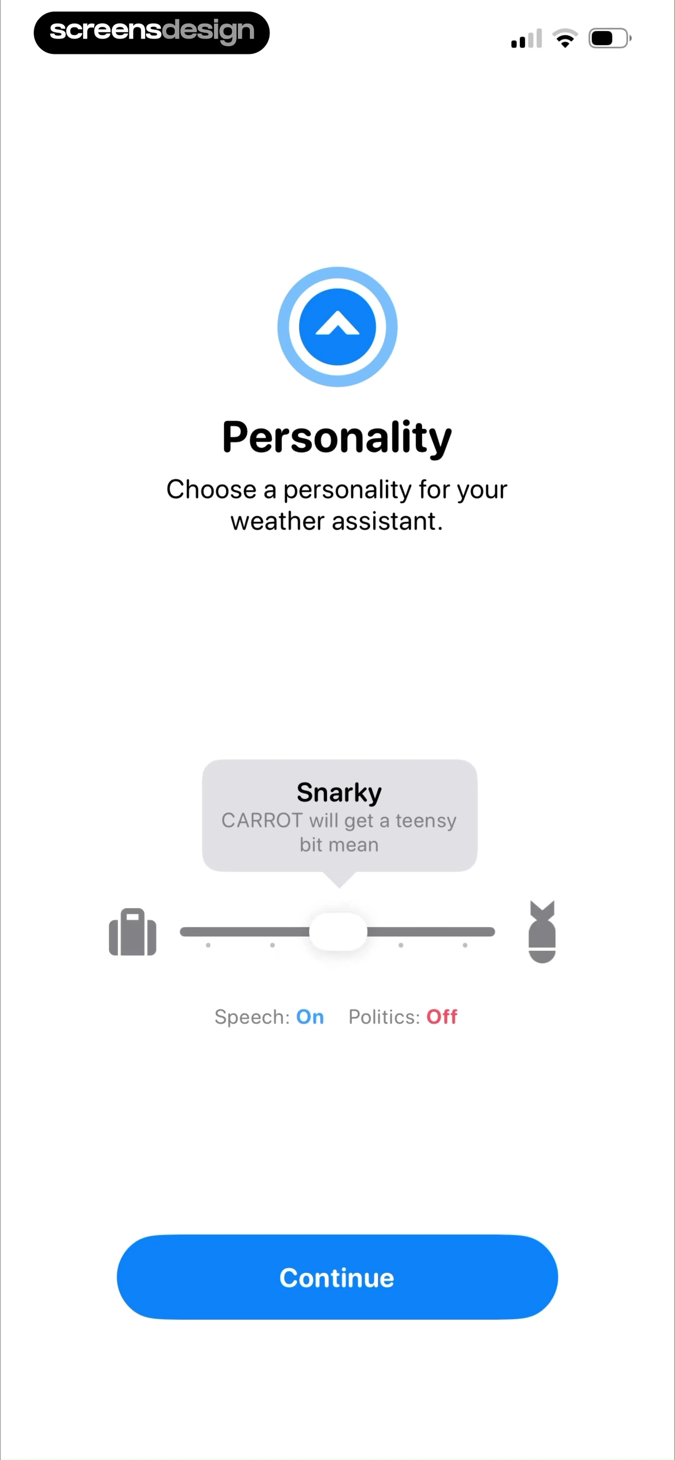 CARROT Weather: Alerts & Radar screen 2