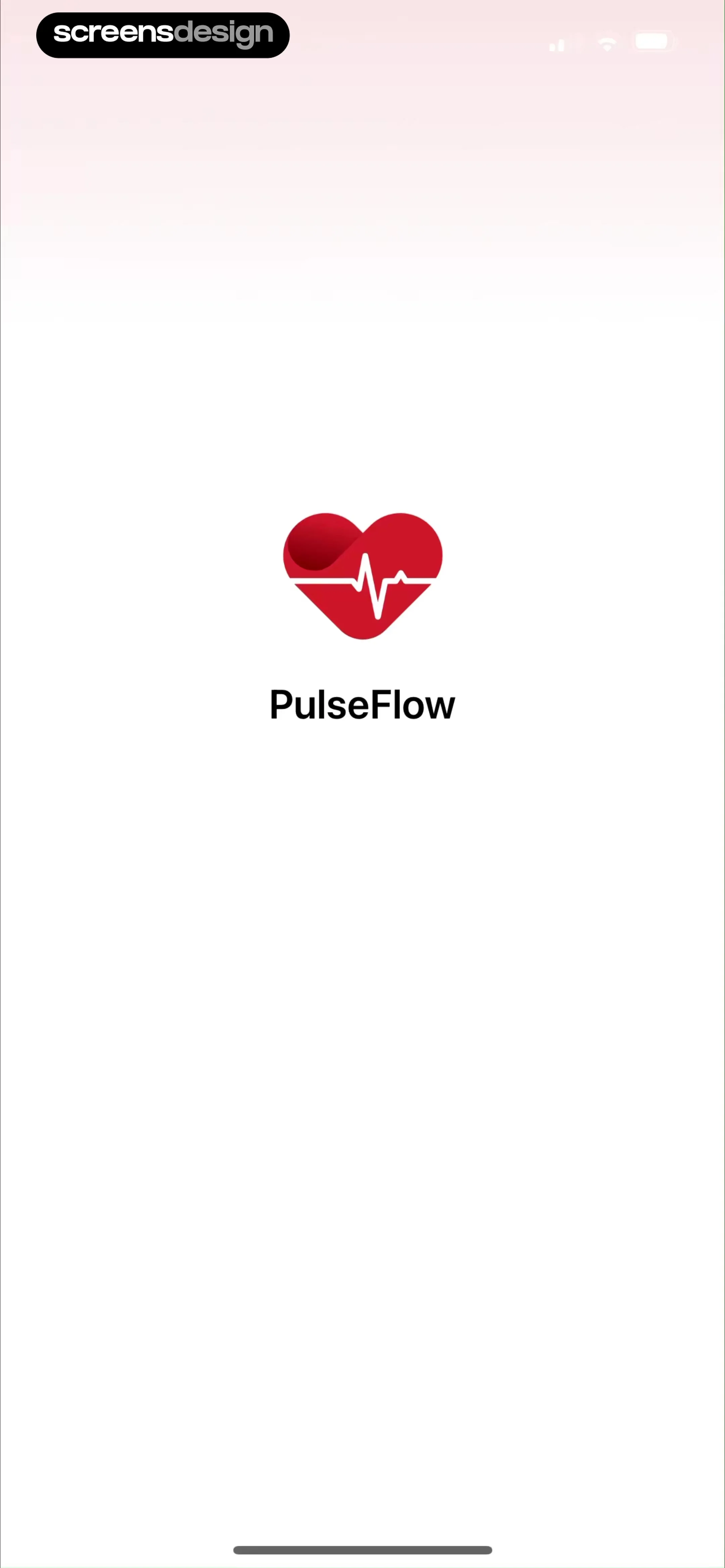 PulseFlow-Heart Rate Monitor screen 1